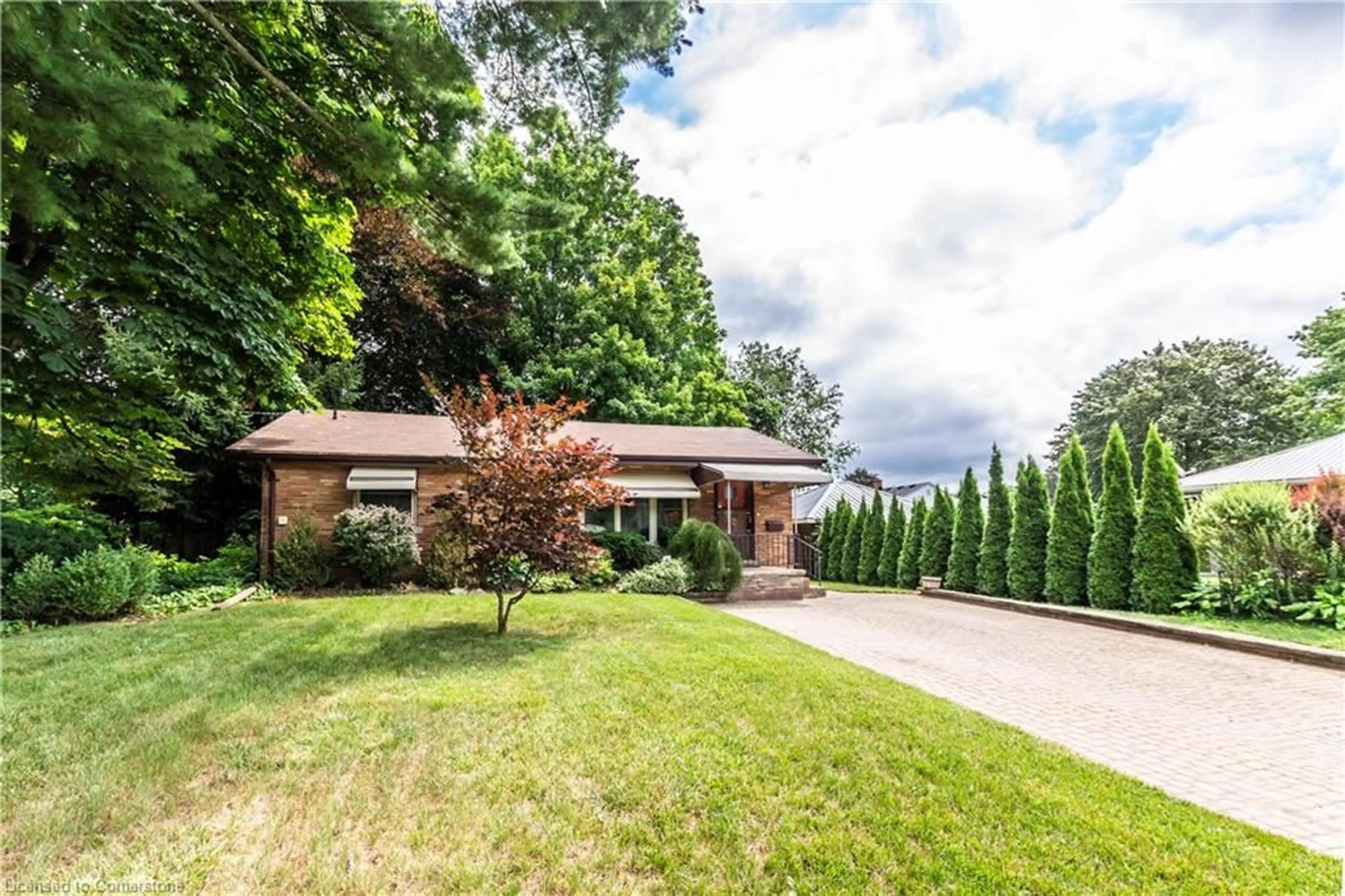 Home with brick exterior material, street for 5 Pinehurst Ave, Simcoe Ontario N3Y 3T5