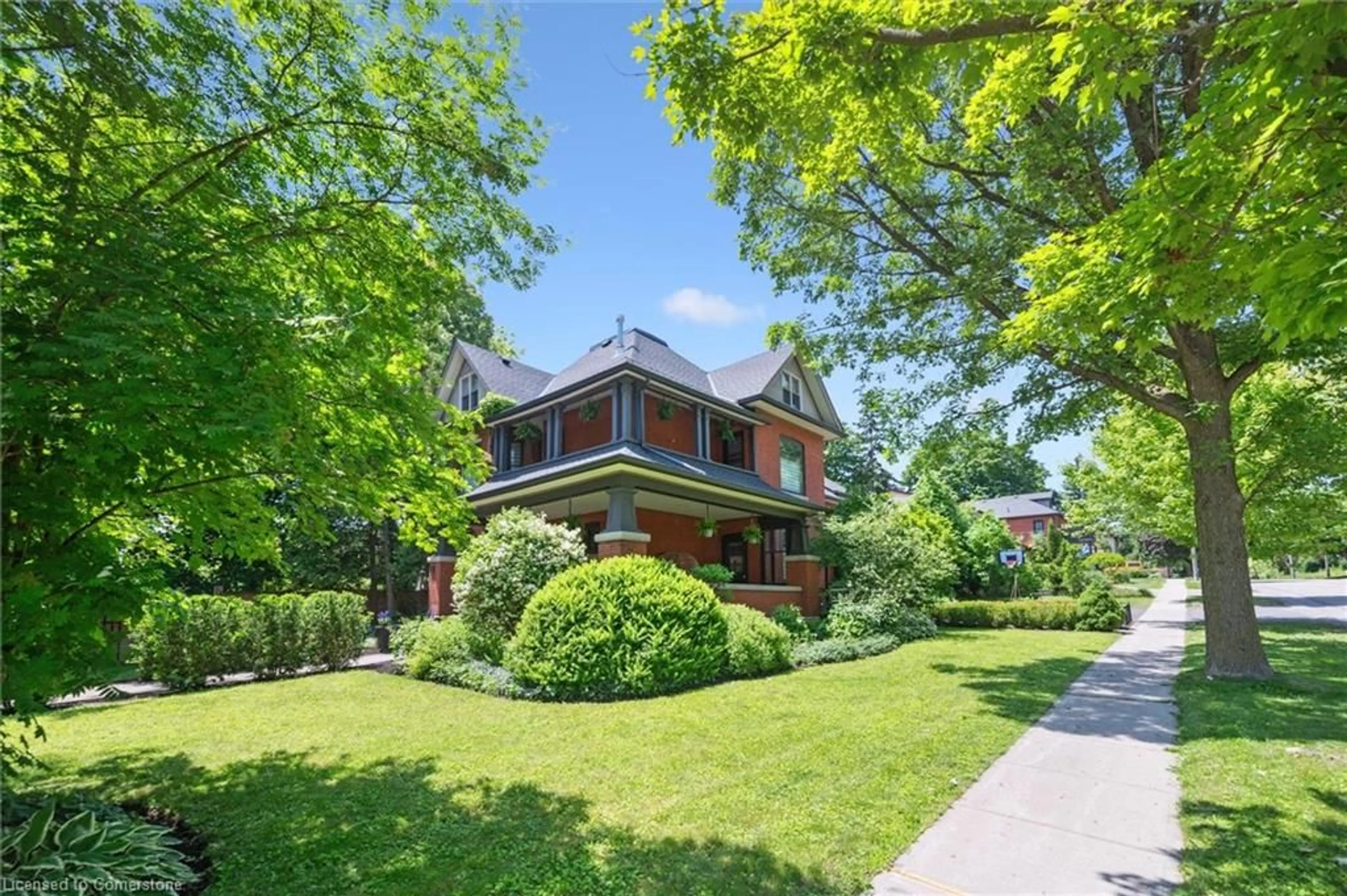Home with brick exterior material, street for 94 Colborne St, Elora Ontario N0B 1S0