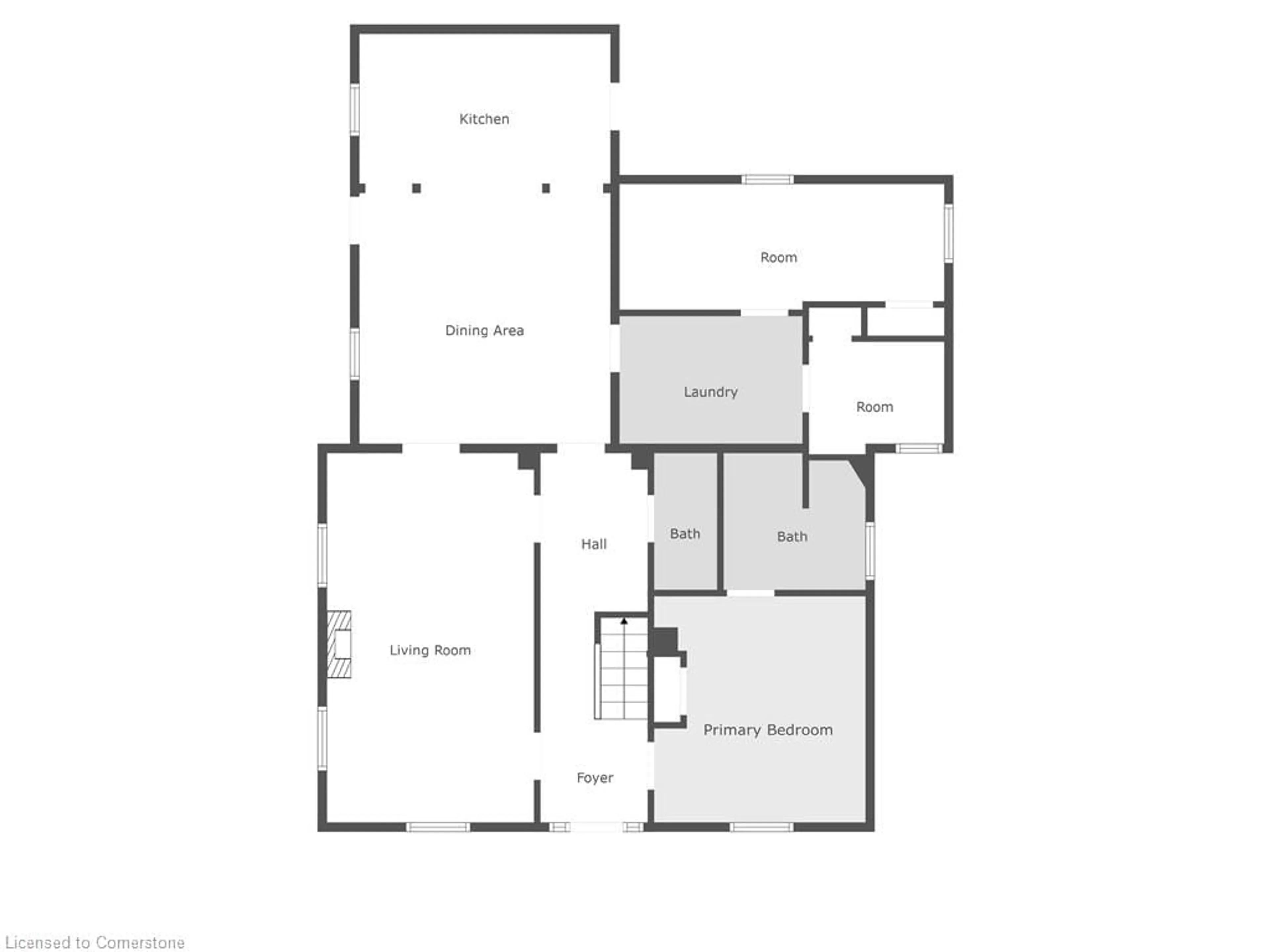 Floor plan for 110 Huron St, Embro Ontario N0J 1J0