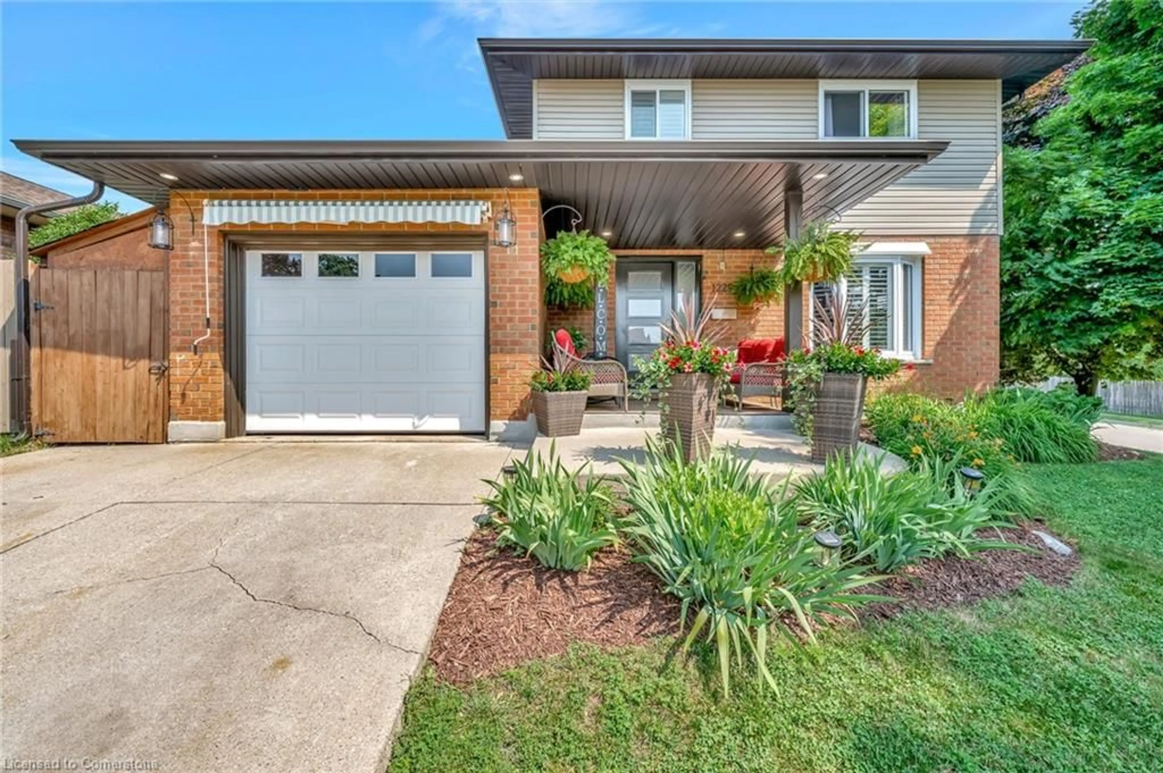 Home with brick exterior material, street for 1229 Rose St, Cambridge Ontario N3H 5H9