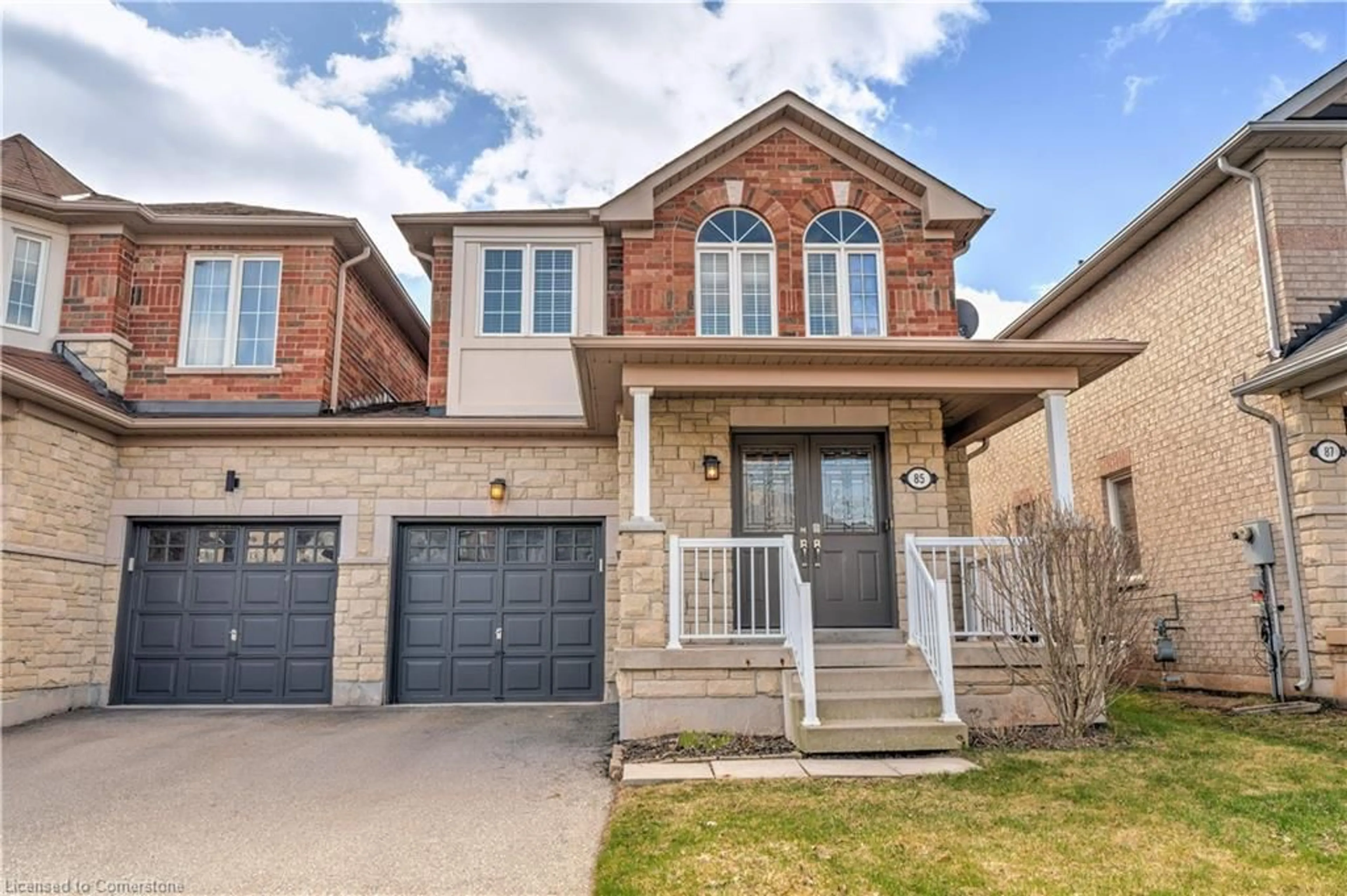 Home with brick exterior material, street for 85 Mowat Cres, Georgetown Ontario L7G 6C8