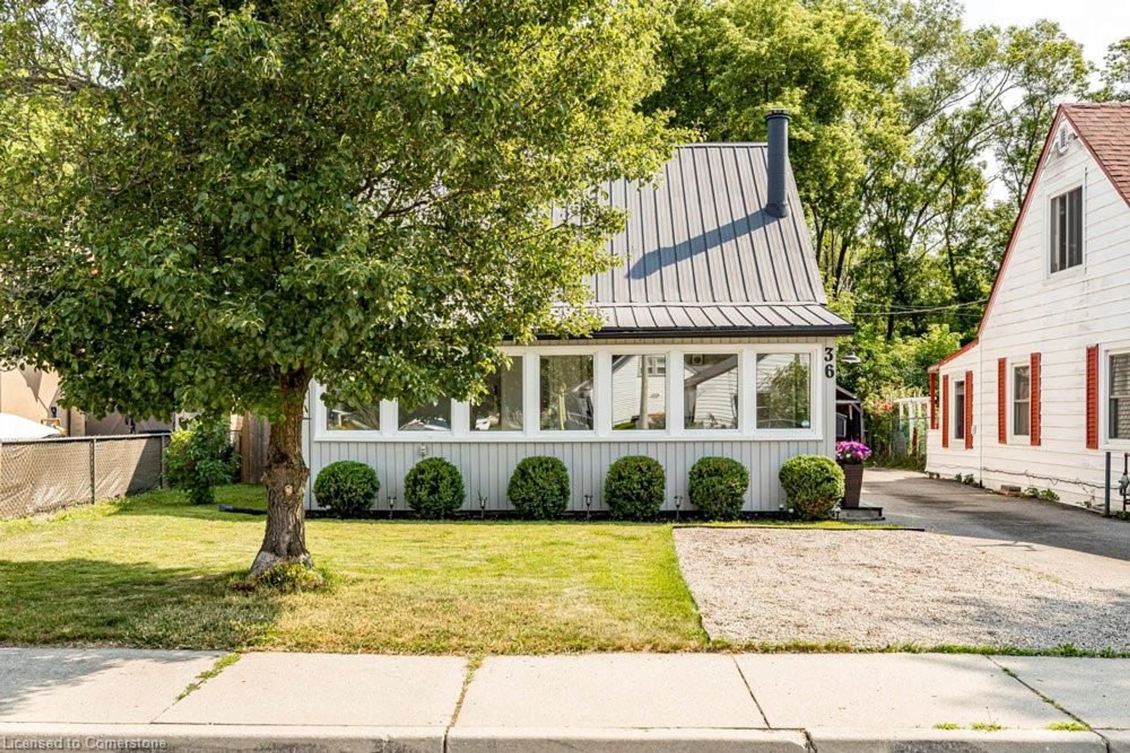Home with brick exterior material, street for 36 Sanderson St, Brantford Ontario N3S 2V2