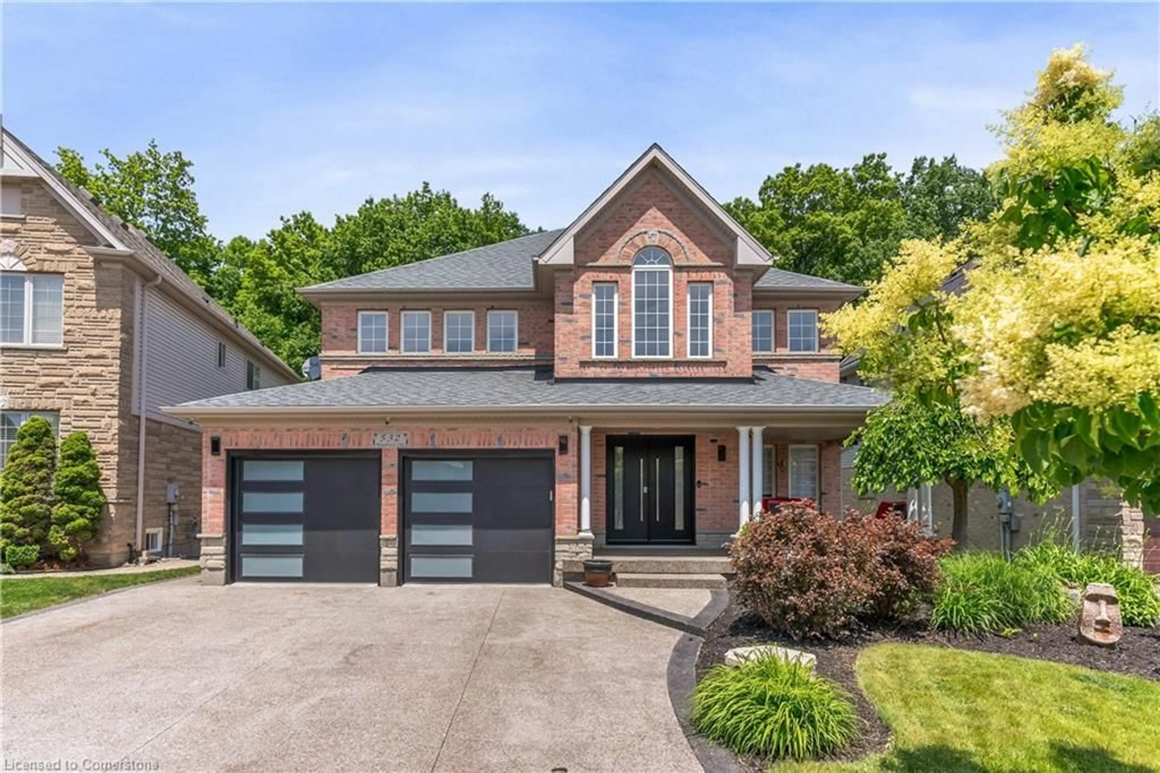 Home with brick exterior material, street for 532 Woodfield Crt, Kitchener Ontario N2P 2S8
