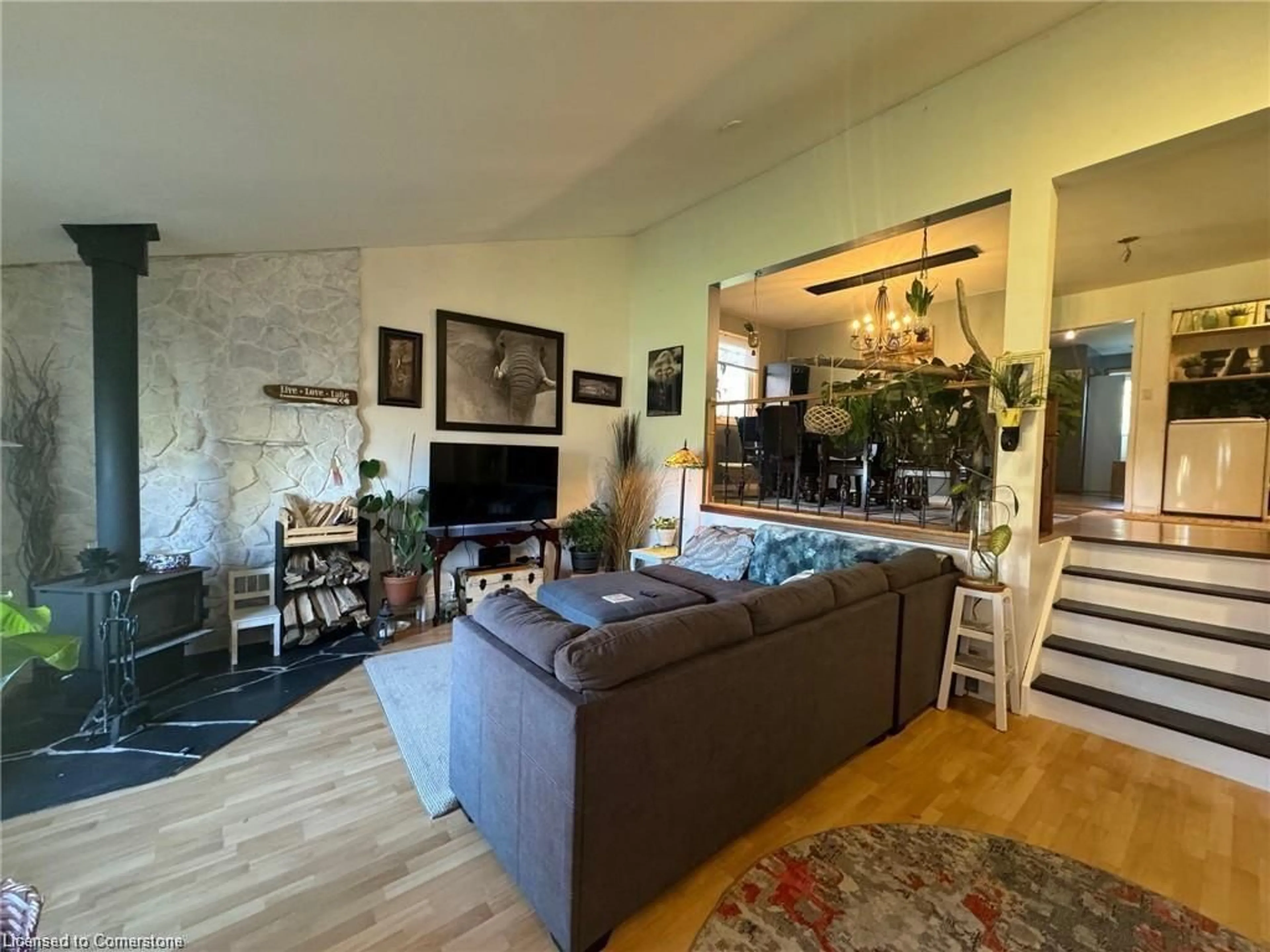 Living room with furniture, unknown for 24 Woodhouse Ave, Port Dover Ontario N0A 1N8