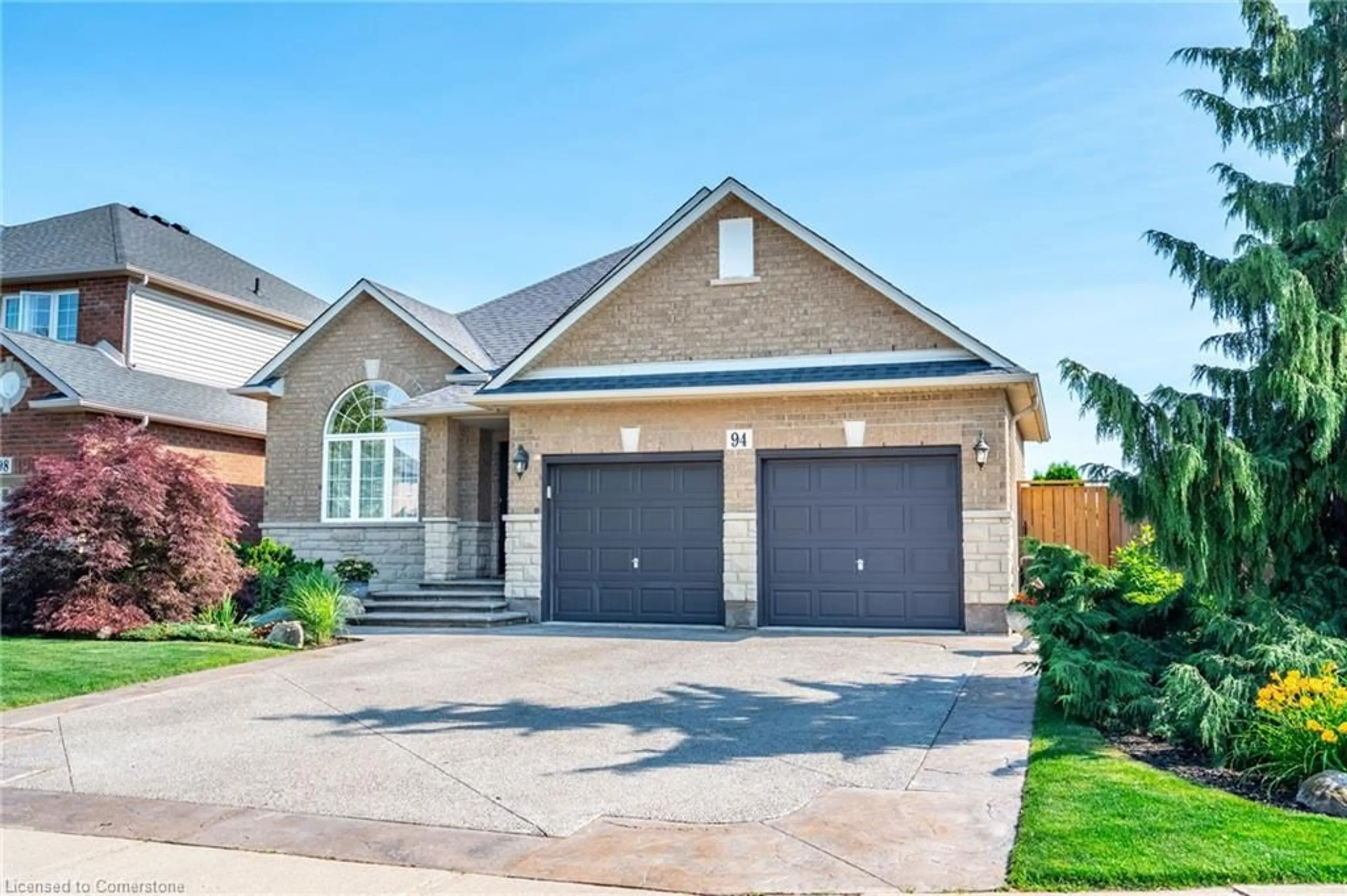 Home with brick exterior material, street for 94 Pinehill Dr, Hamilton Ontario L0R 1P0