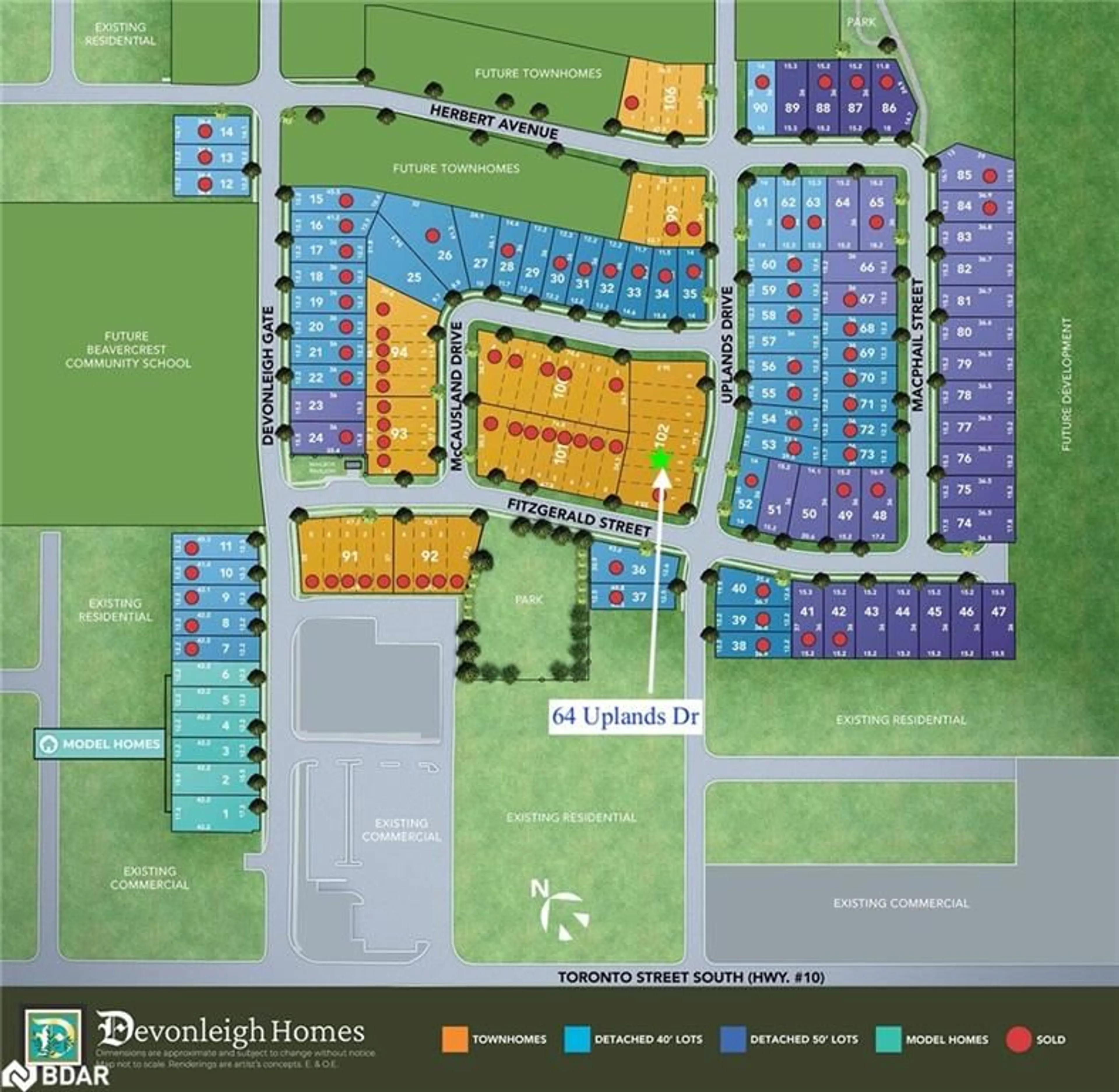 Floor plan for 64 Uplands Dr, Markdale Ontario N0C 1H0