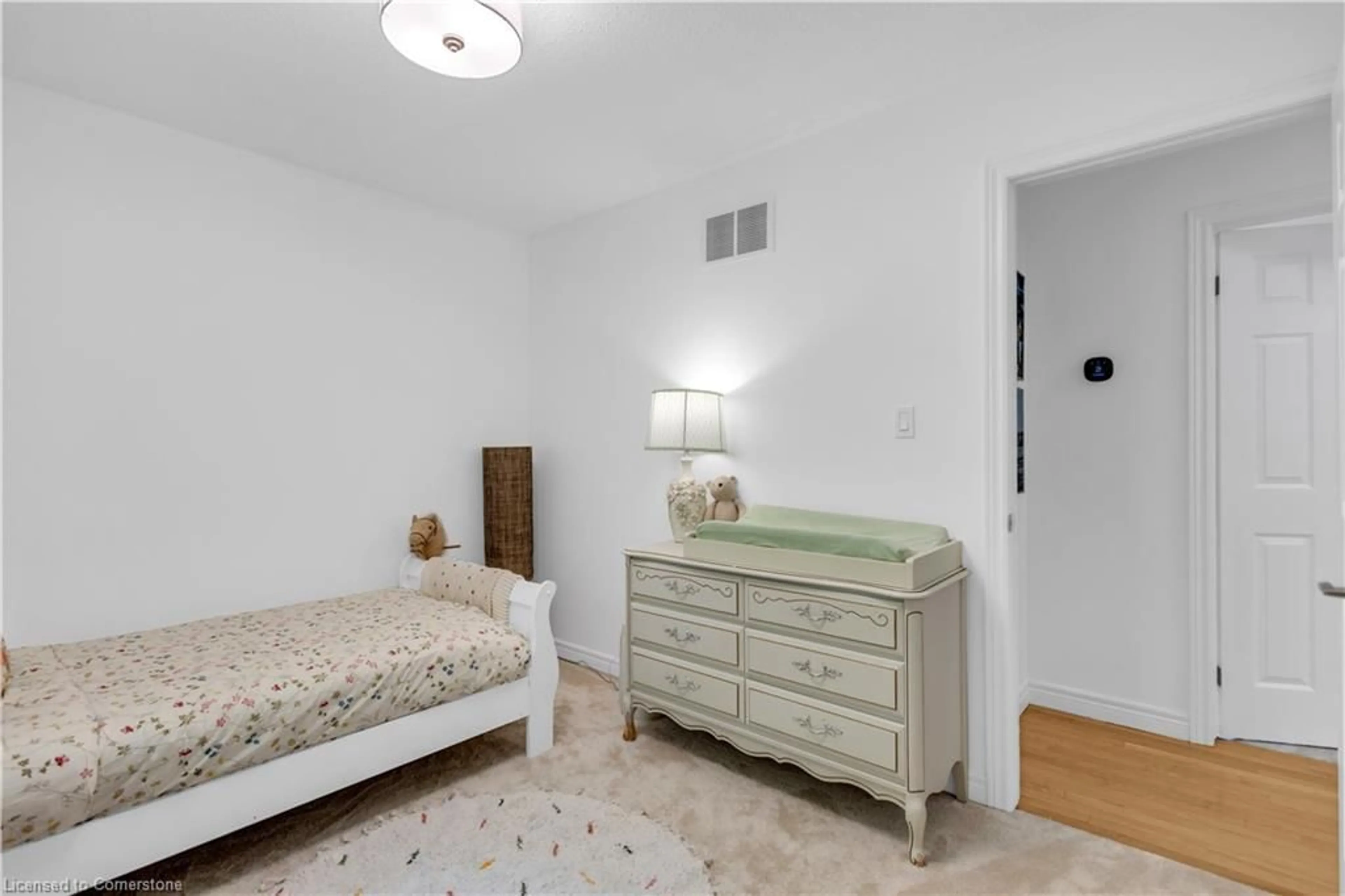 Bedroom with bed, unknown for 12 Oliver Crt, Brantford Ontario N3T 6N6