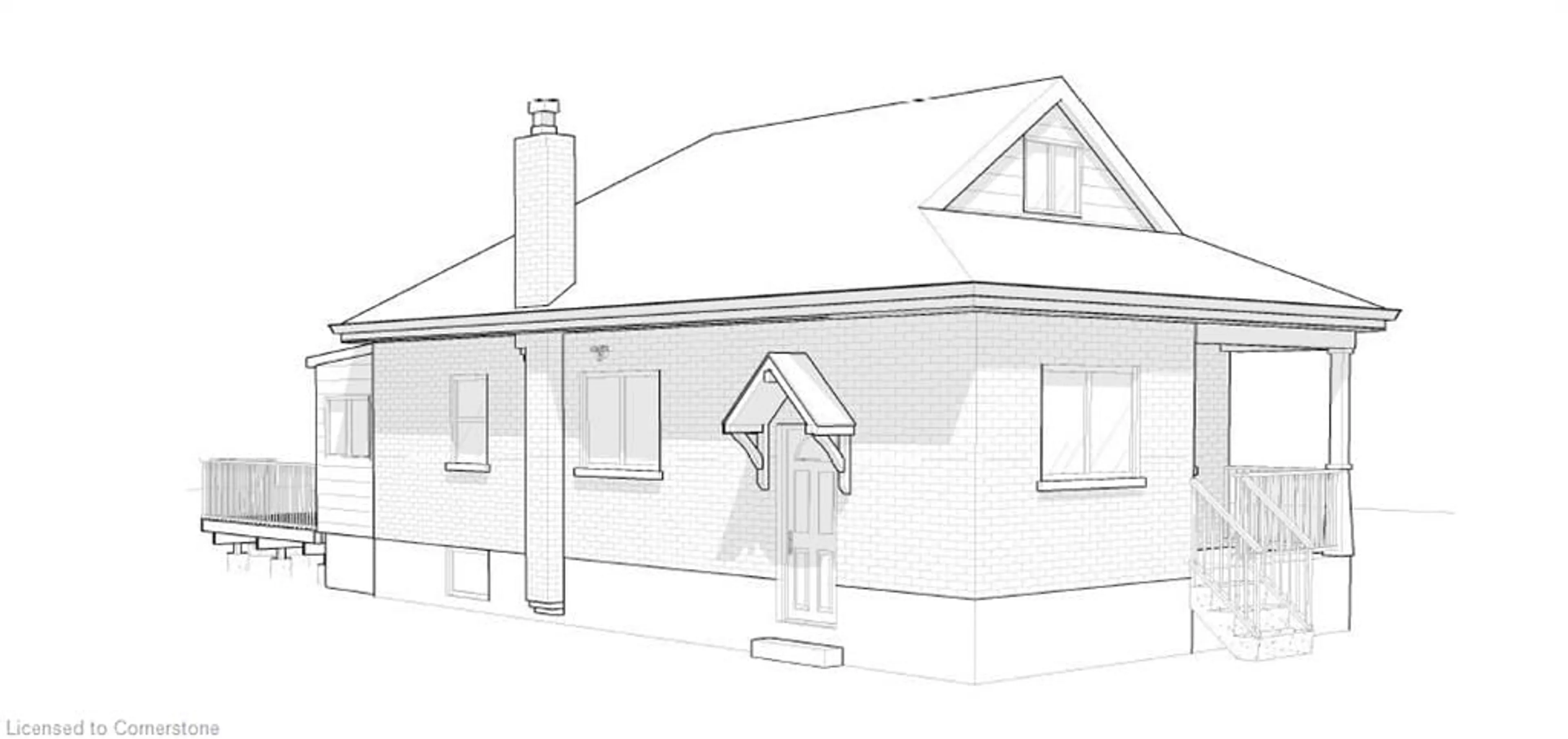 Floor plan for 191 Paradise Rd, Hamilton Ontario L8S 3T2