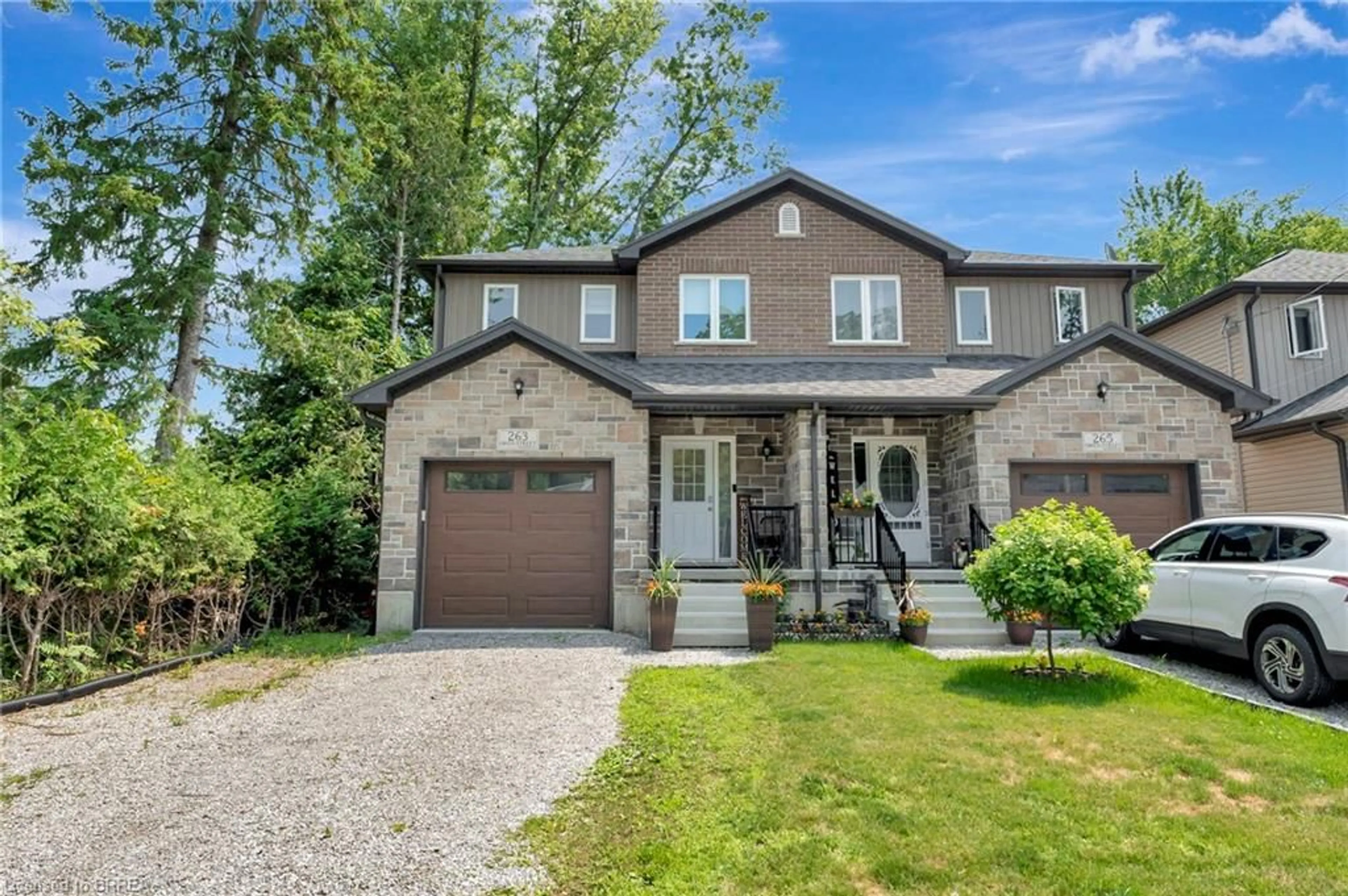 Home with brick exterior material, street for 263 Owen St, Simcoe Ontario N3Y 2V3