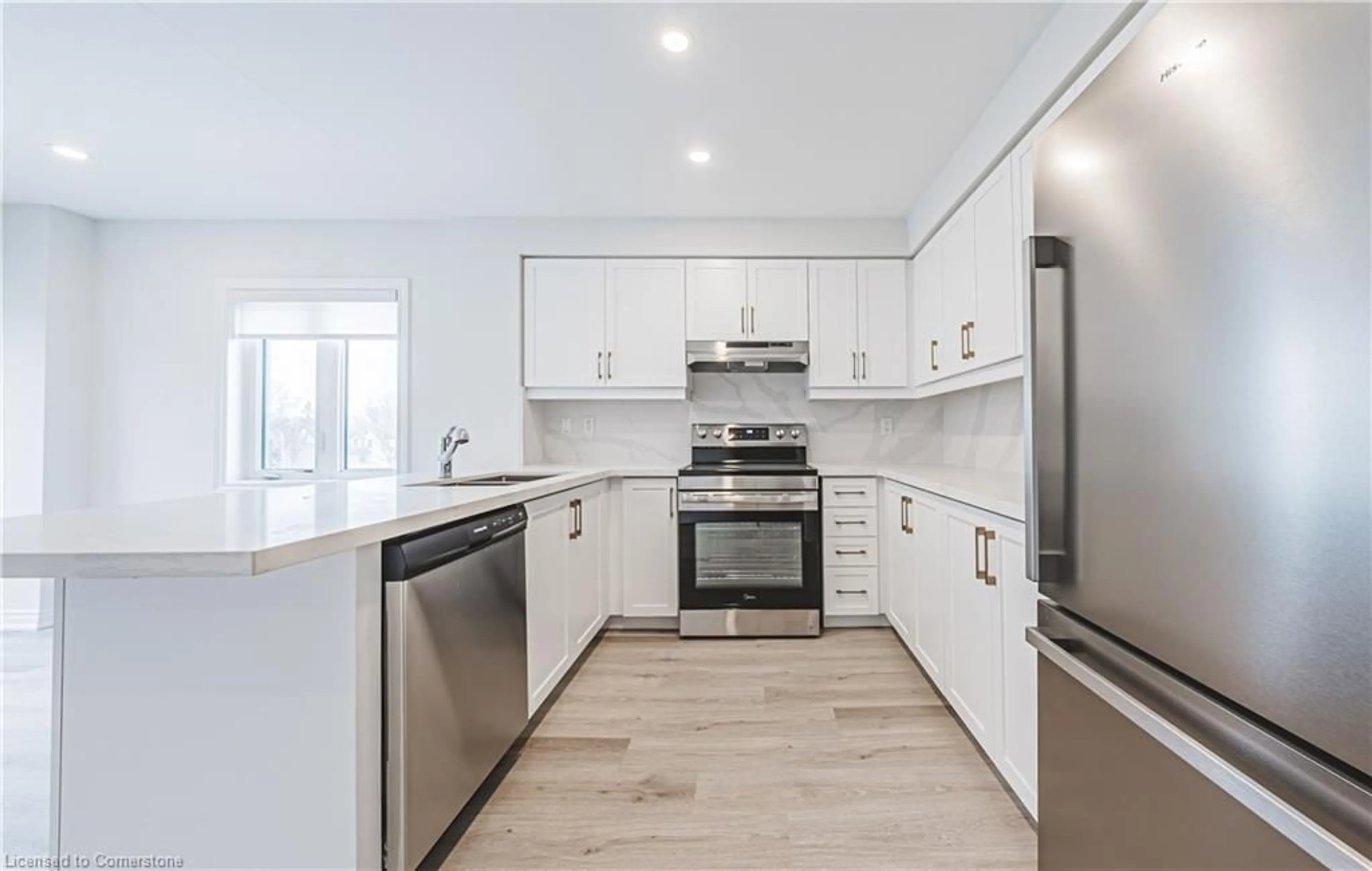 Open concept kitchen, unknown for 55 Dryden Lane Lane, Hamilton Ontario L8H 1L9
