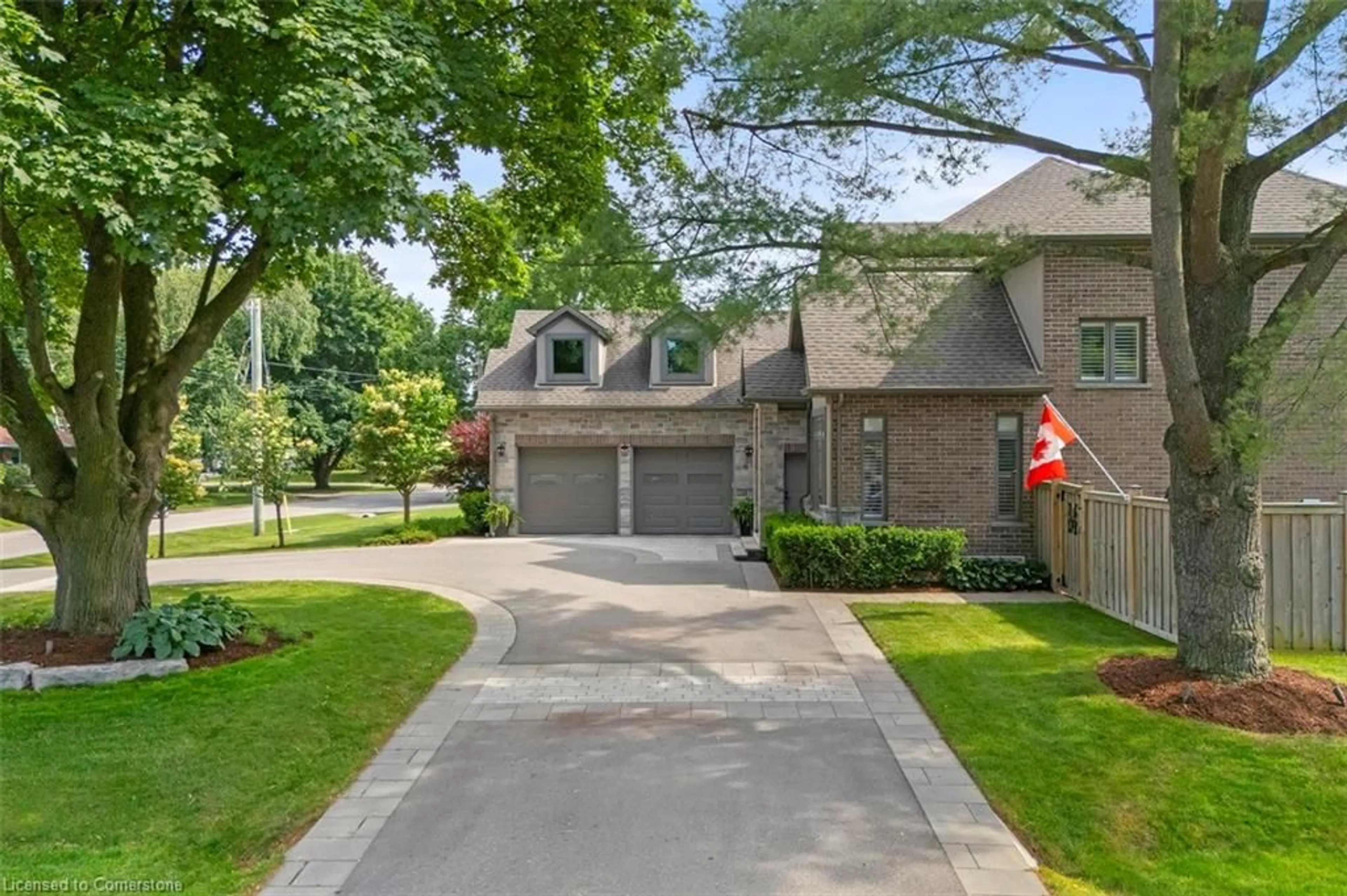 Home with brick exterior material, street for 486 Anson Dr, Ancaster Ontario L9G 2M4