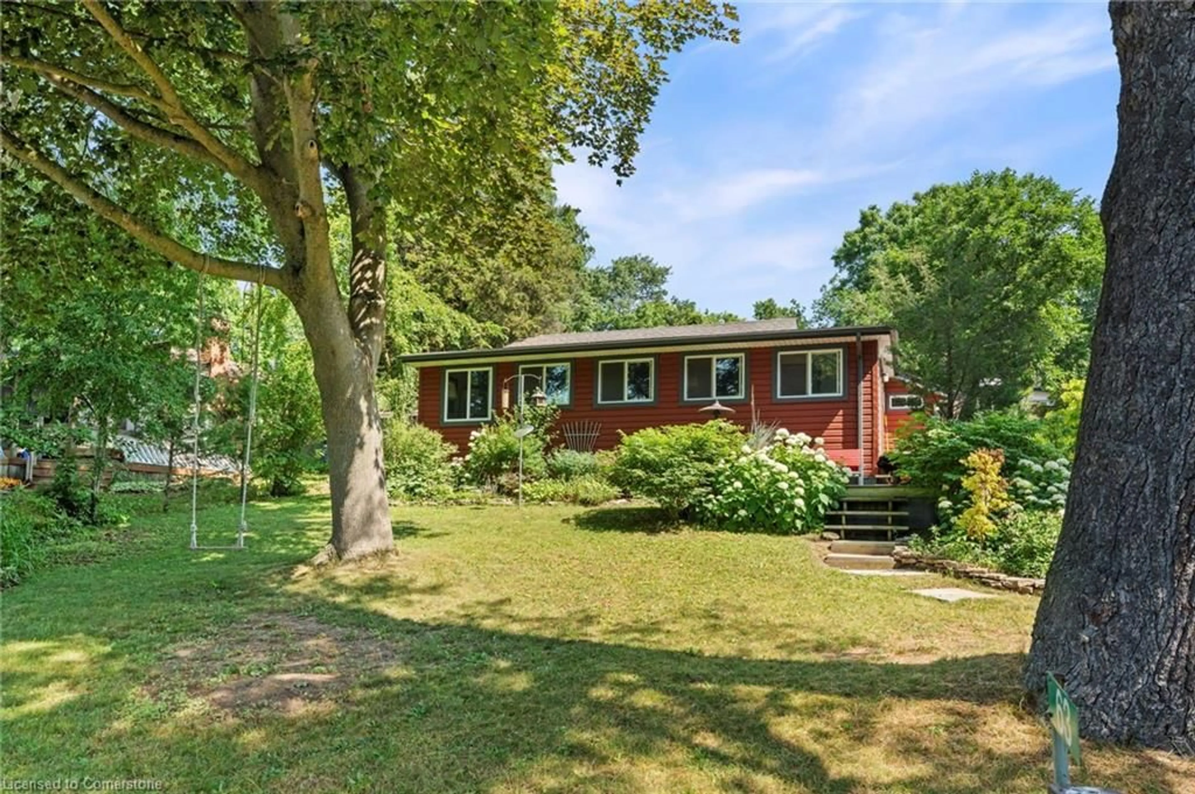 A pic from outside/outdoor area/front of a property/back of a property/a pic from drone, unknown for 63 Beckett St, Normandale Ontario N0E 1W0