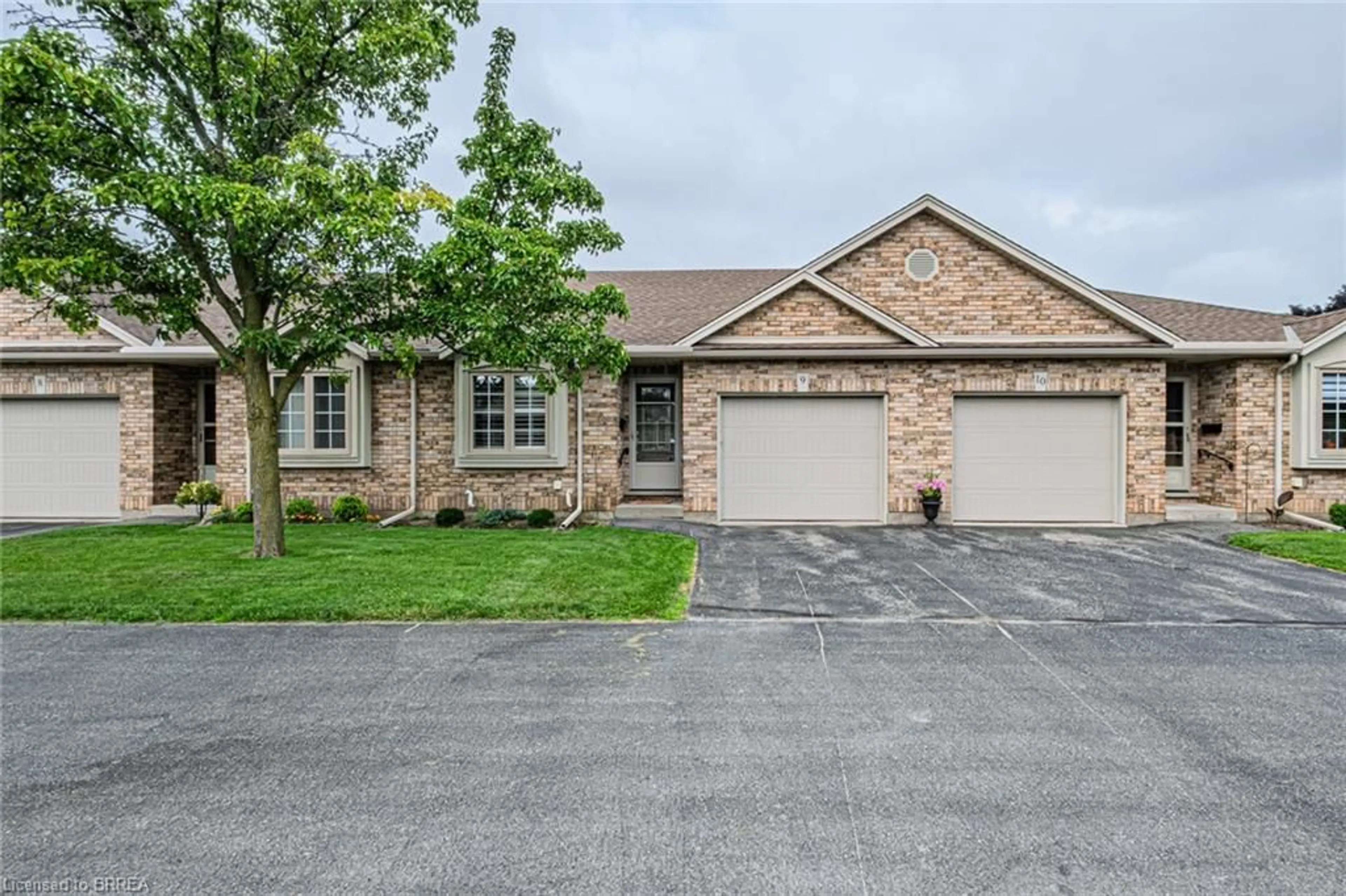 Home with brick exterior material, street for 110 Somerset Rd #9, Brantford Ontario N3R 5A8