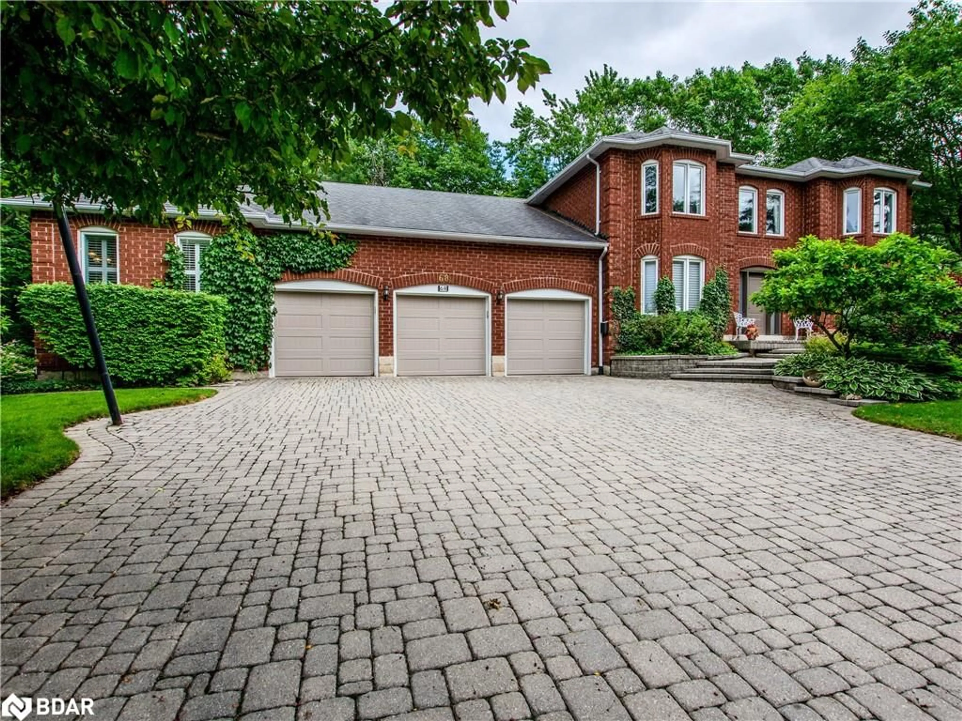 Home with brick exterior material, street for 68 Alana Dr, Springwater Ontario L9X 0S1