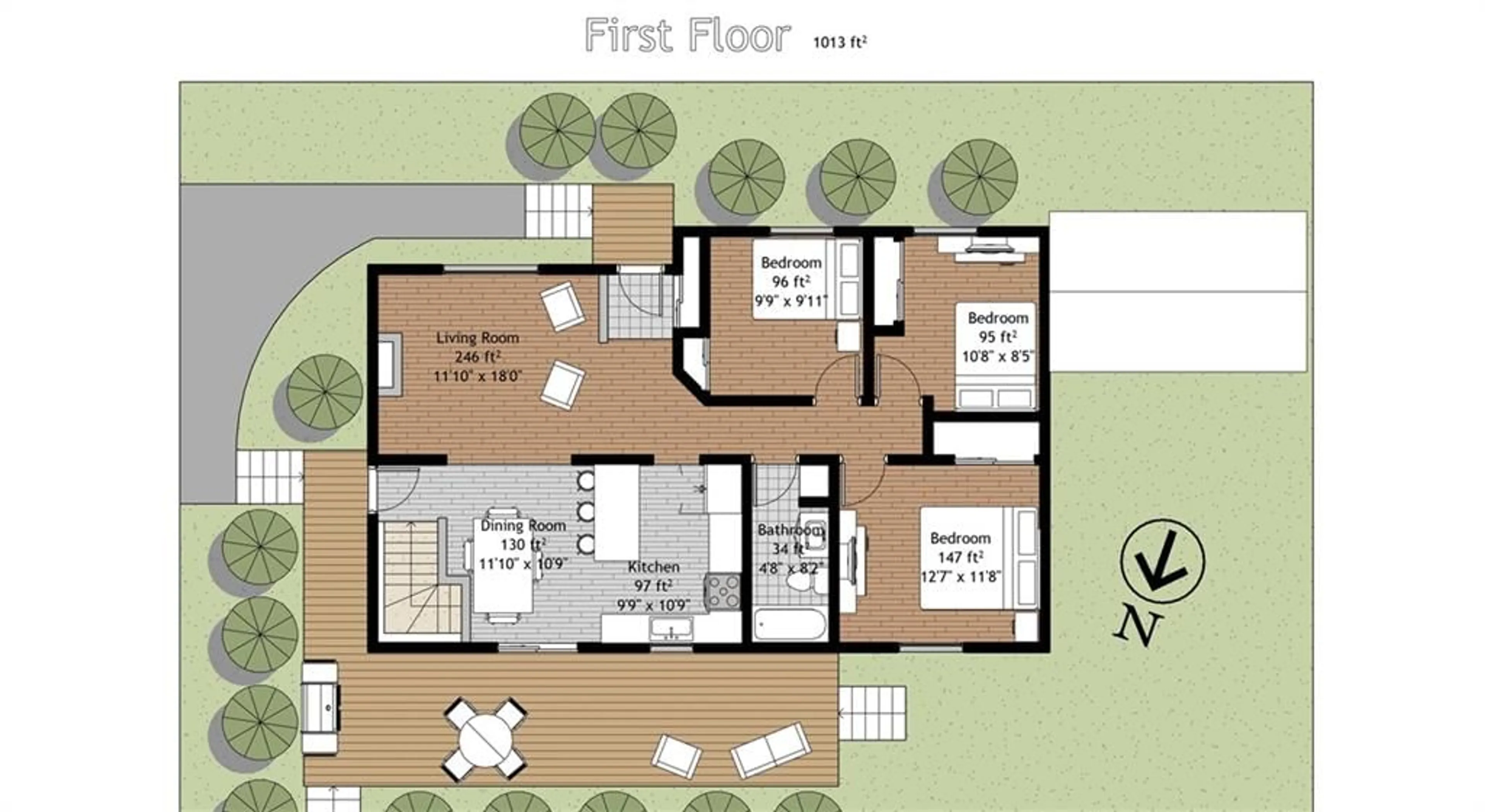 Floor plan for 175 Bulmers Rd, Fenelon Falls Ontario K0M 1N0