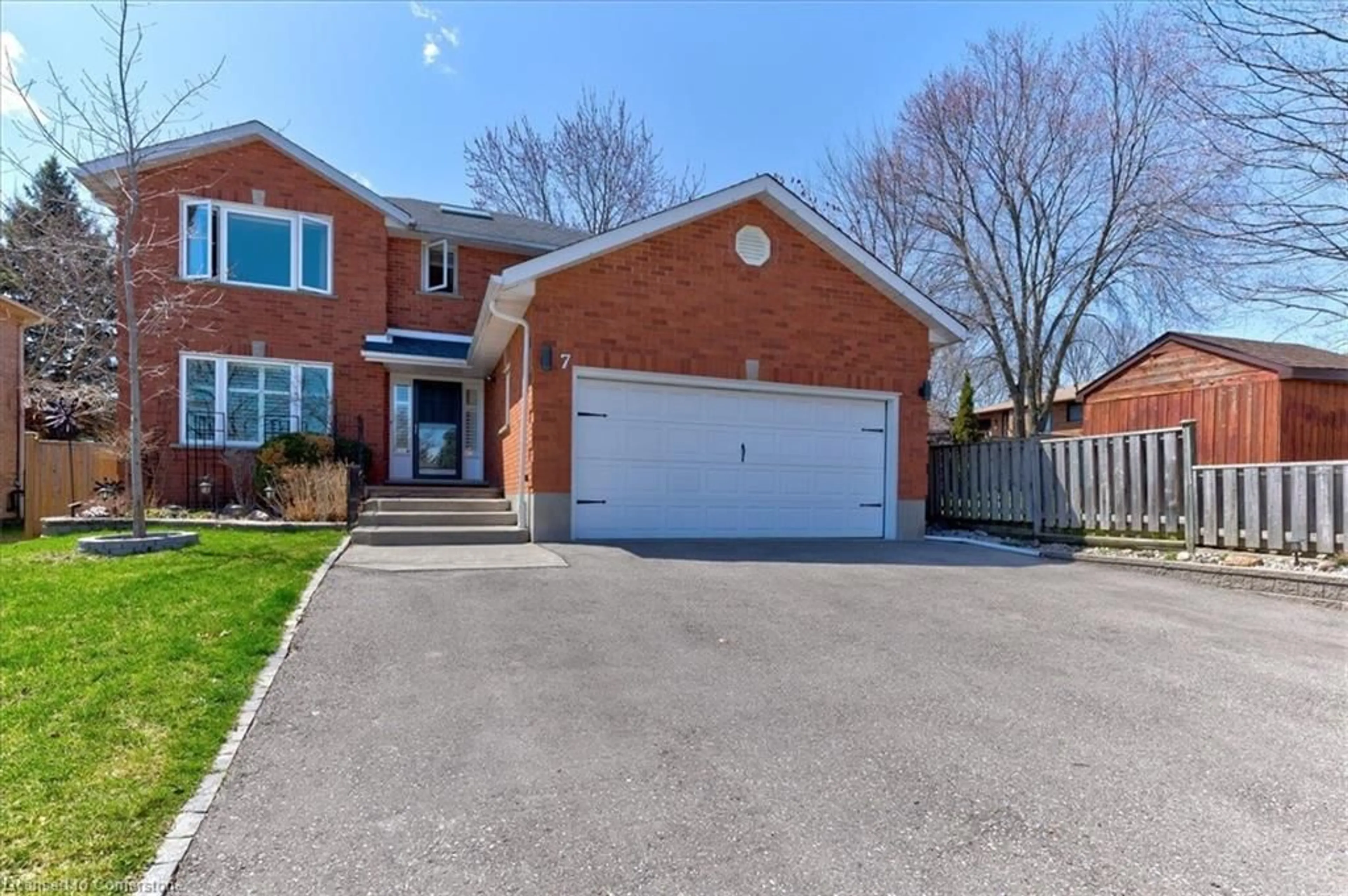 Home with brick exterior material, street for 7 Chandos Dr, Kitchener Ontario N2A 3C2