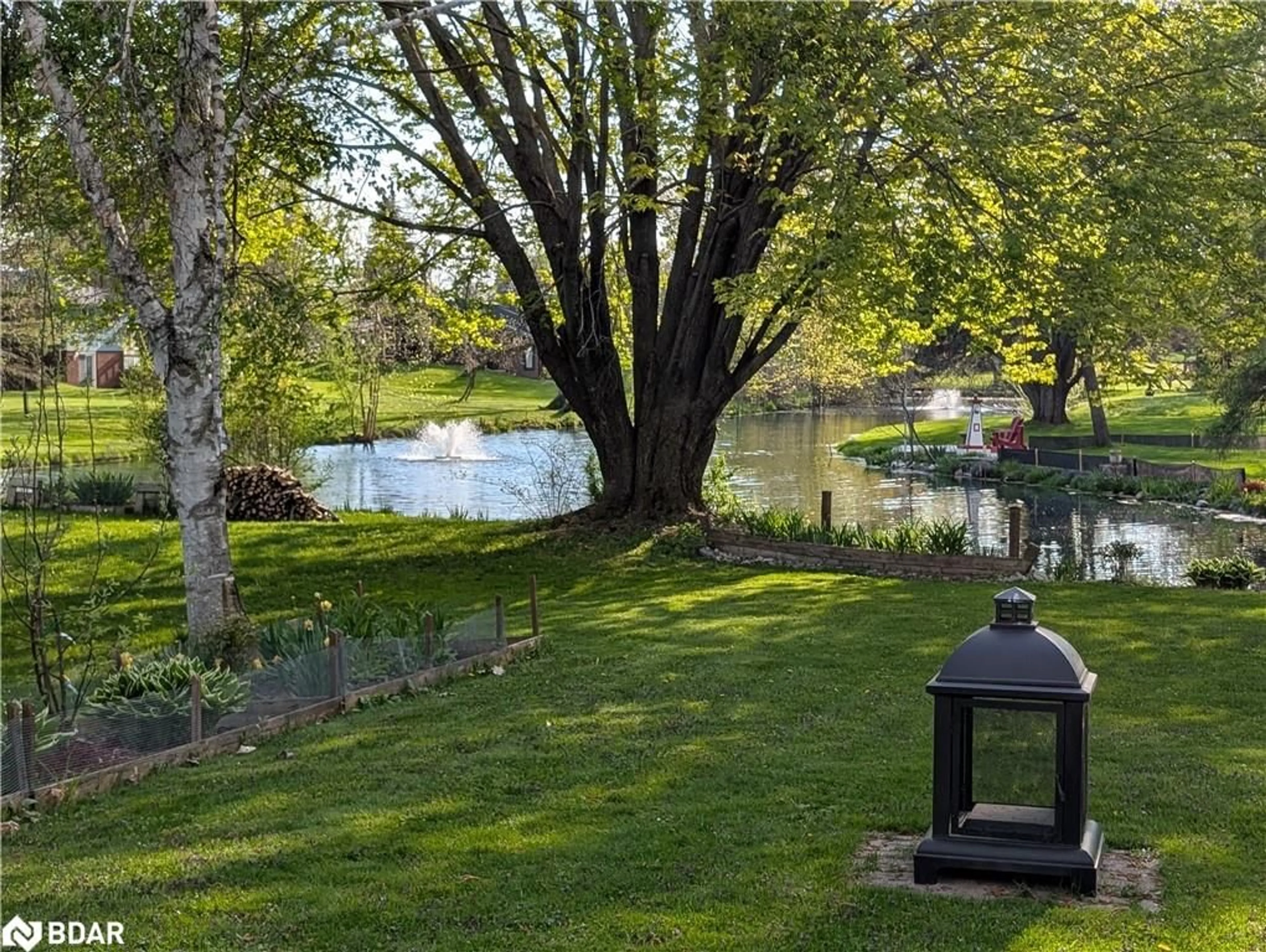 Patio, water/lake/river/ocean view for 148 Bayshore Dr, Brechin Ontario L0K 1B0