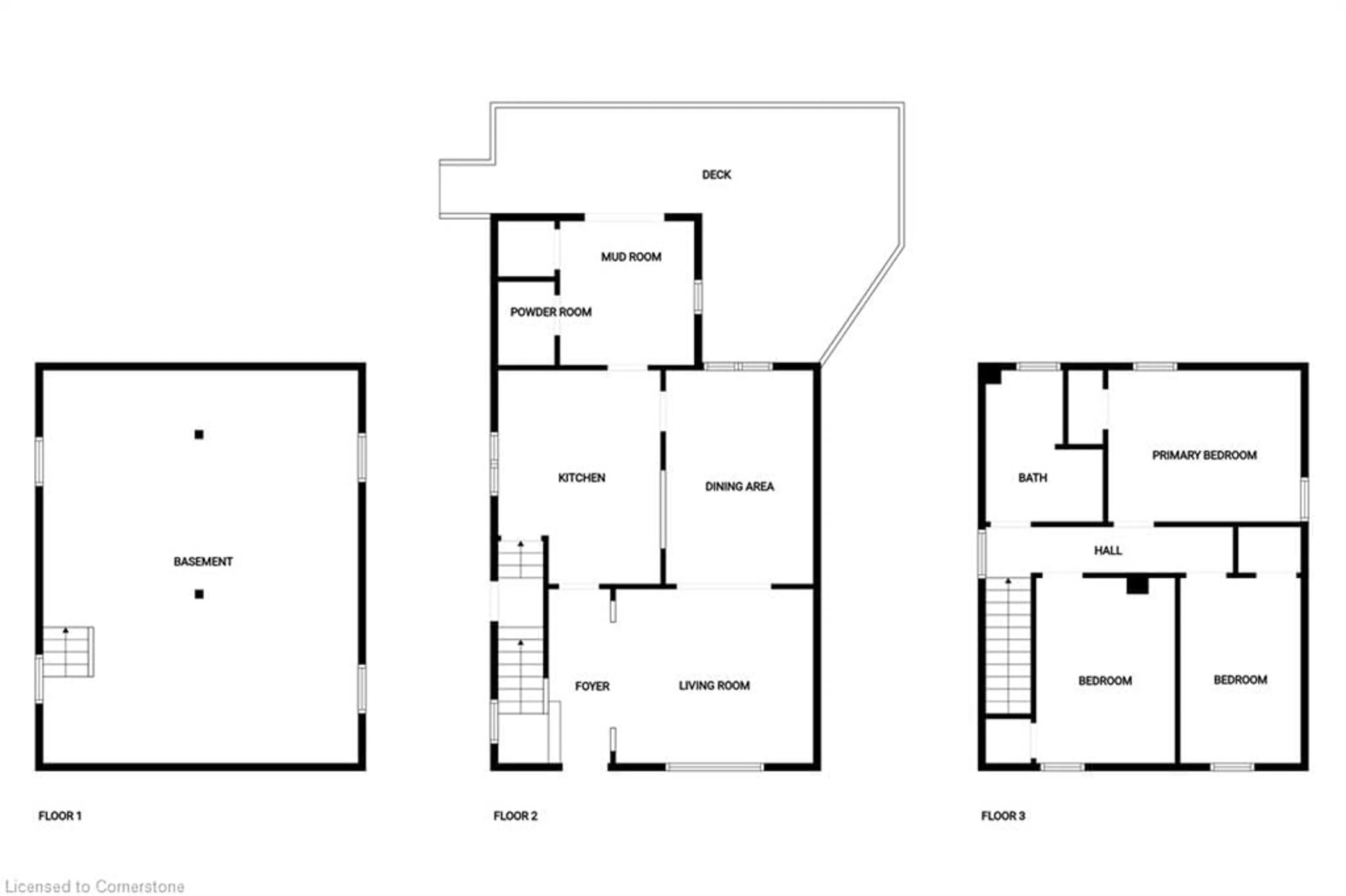 Floor plan for 126 Cross St, Dunnville Ontario N1A 1B8