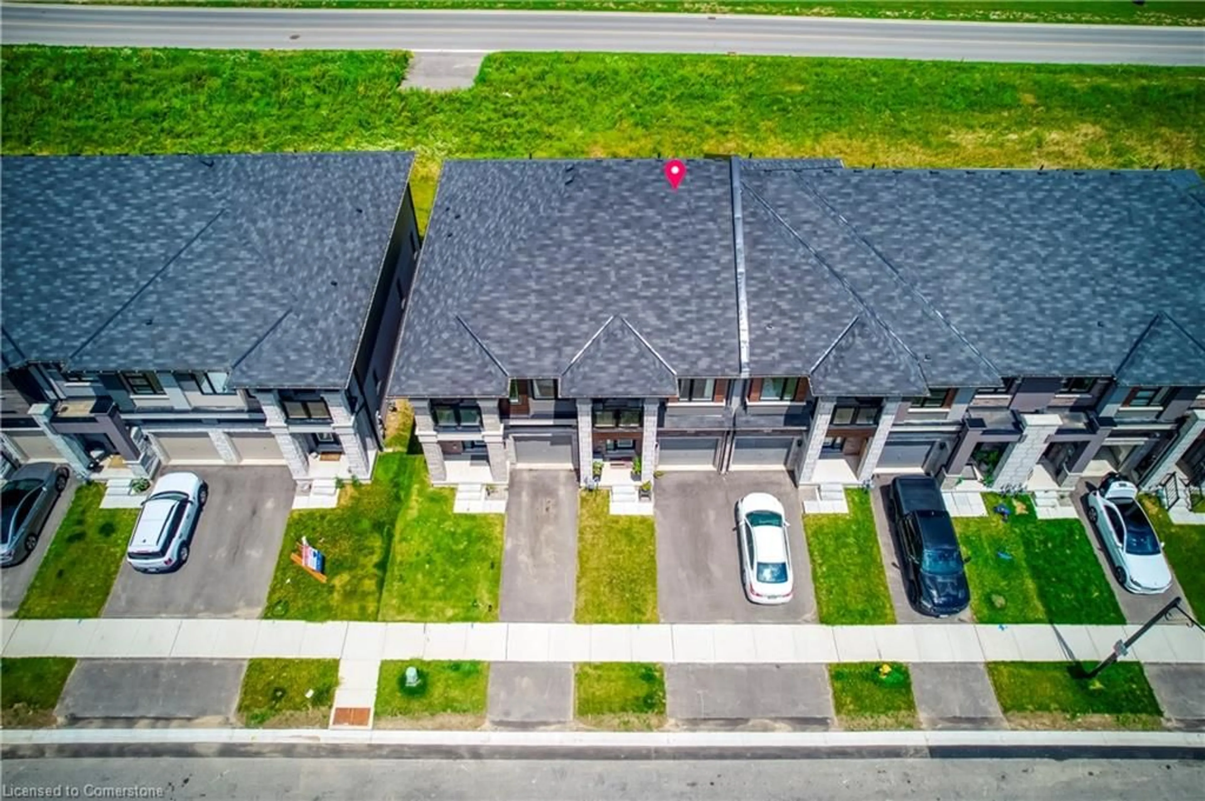 A pic from outside/outdoor area/front of a property/back of a property/a pic from drone, street for 43 George Brier Dr, Paris Ontario N3L 0L8