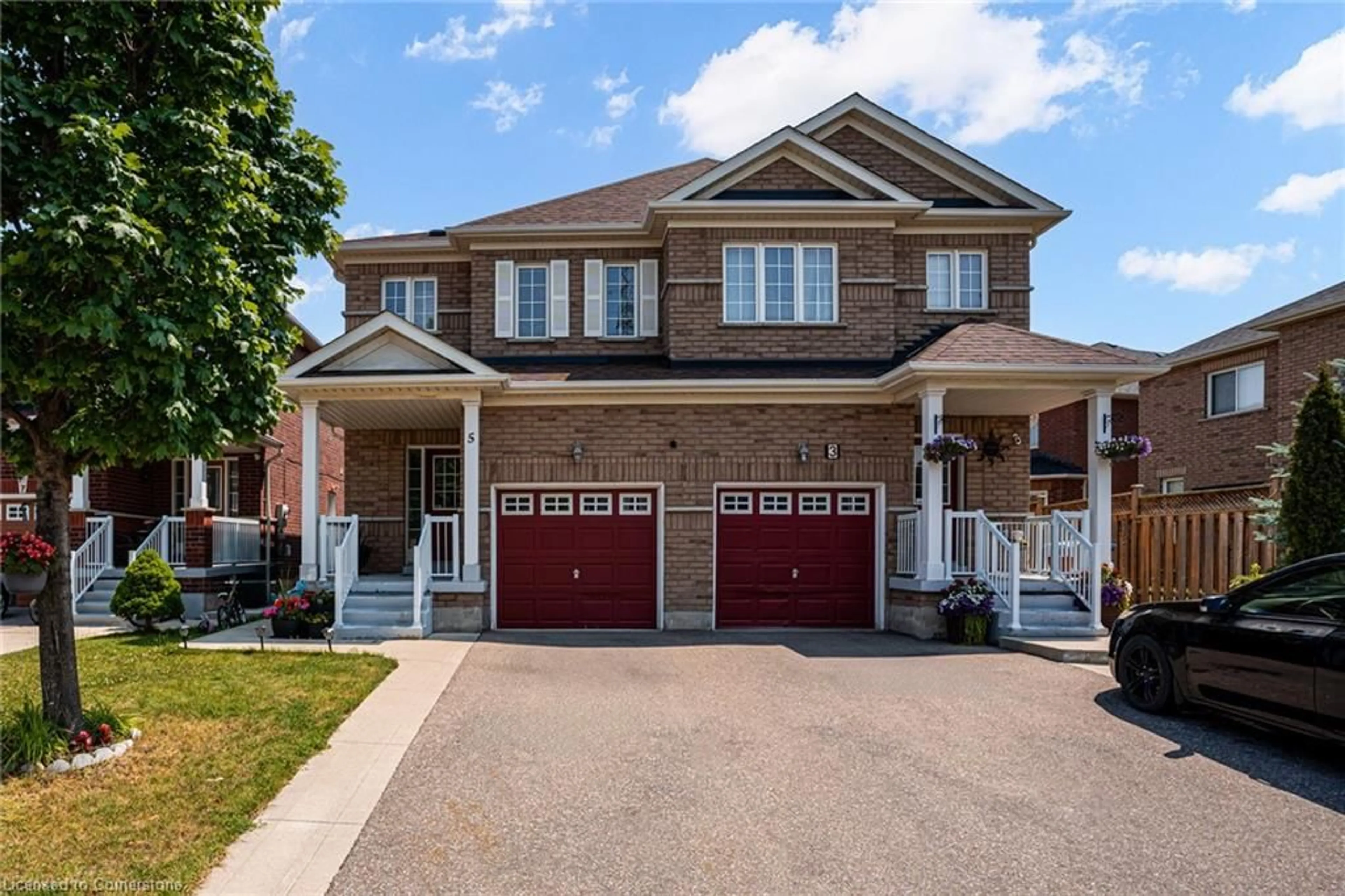 Home with brick exterior material, street for 5 Wicklow Rd, Brampton Ontario L6X 0K7