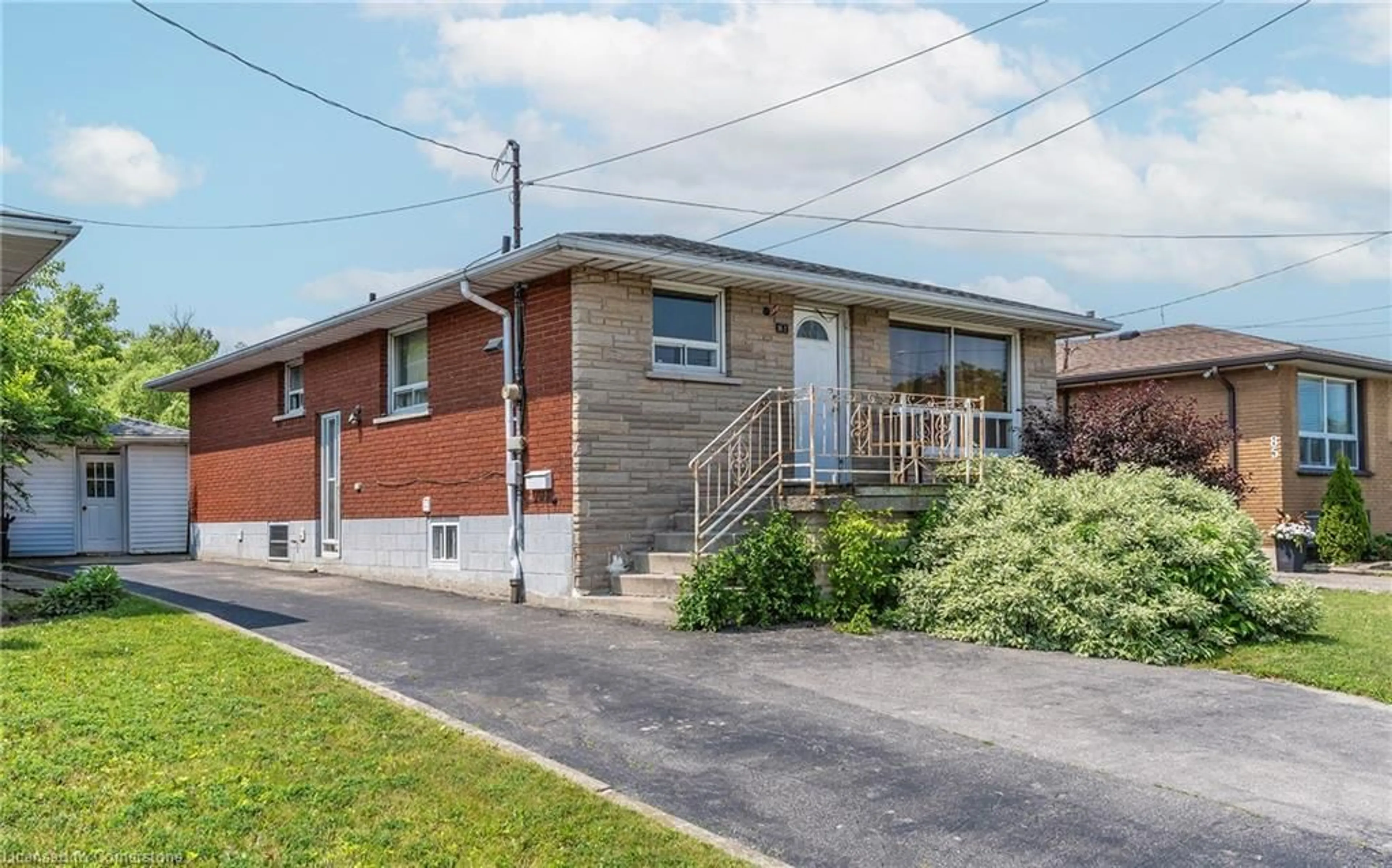 Home with brick exterior material, street for 81 Limeridge Rd, Hamilton Ontario L9C 2T9