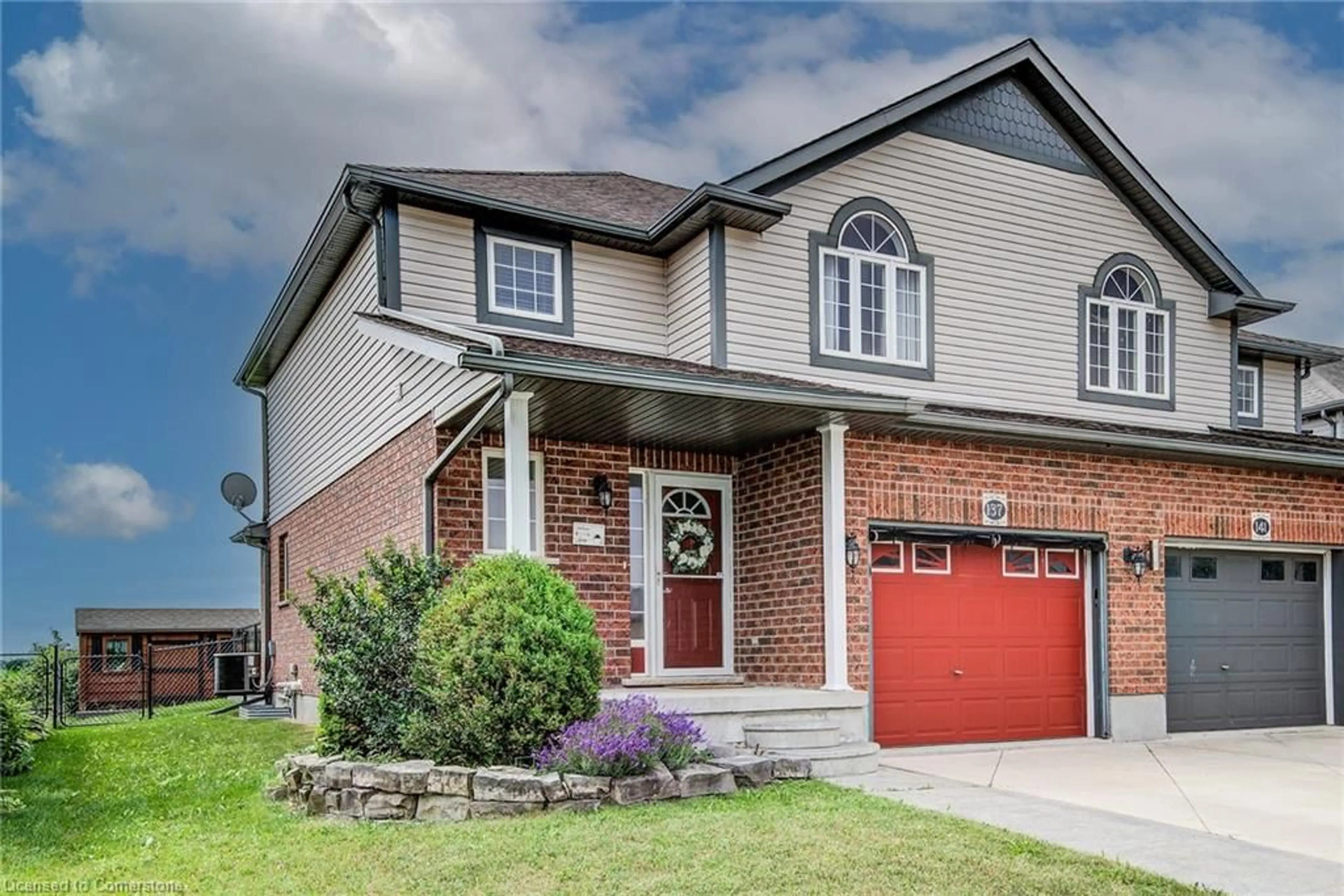 Home with brick exterior material, street for 137 Liebler St, Tavistock Ontario N0B 2R0
