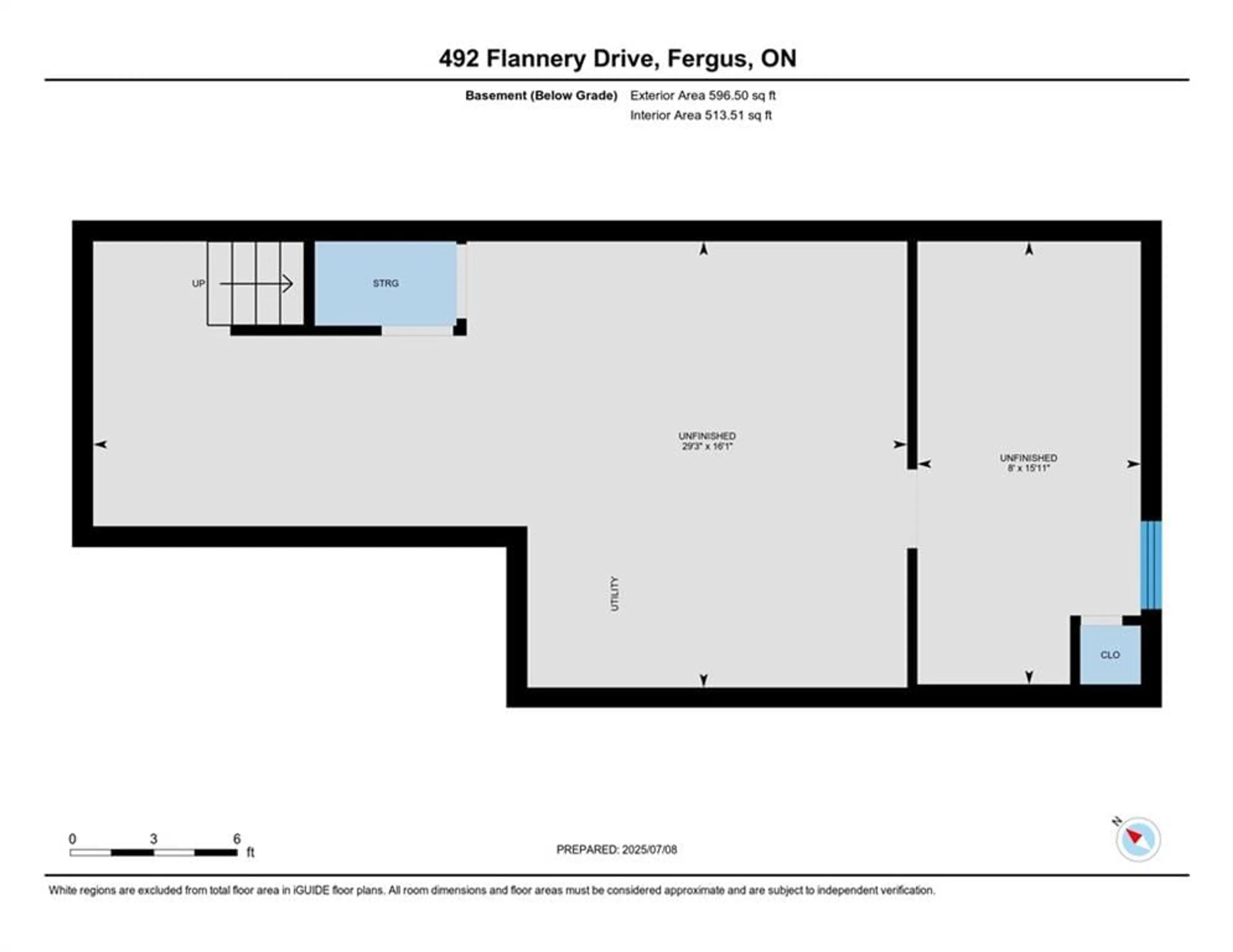 Floor plan for 492 Flannery Dr, Fergus Ontario N1M 3P1