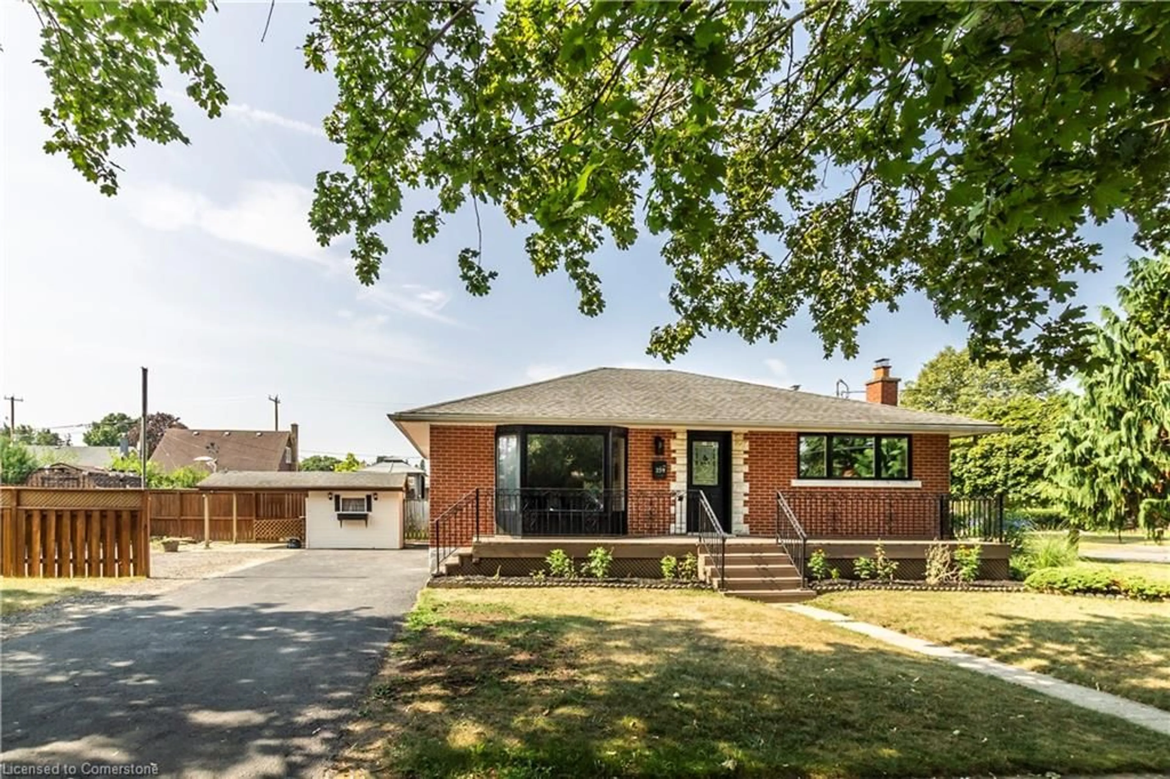 Home with brick exterior material, street for 259 Greenfield Ave, Kitchener Ontario N2C 1C8