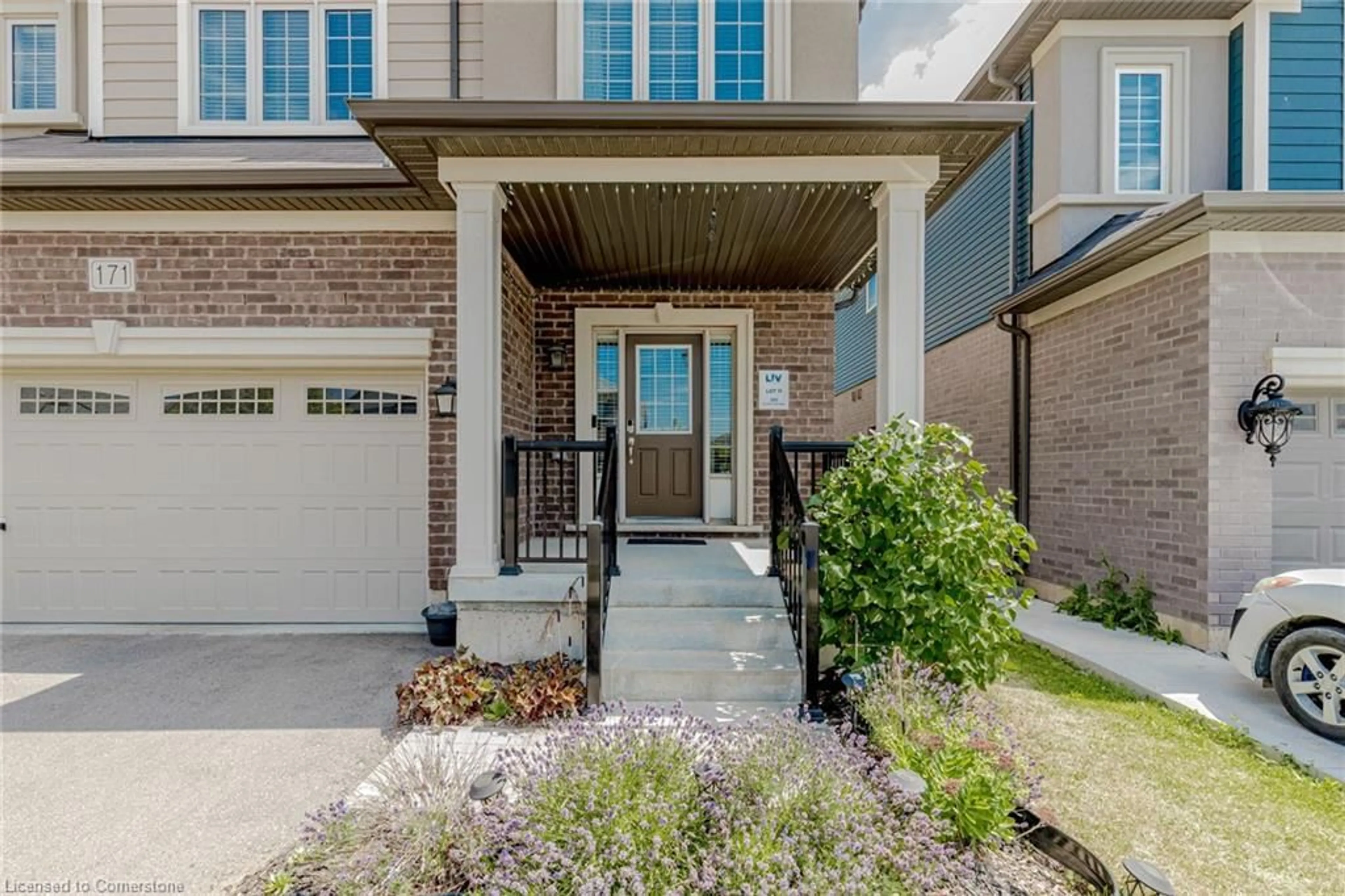 Home with brick exterior material, street for 171 Bilanski Farm Rd, Brantford Ontario N3S 0J4