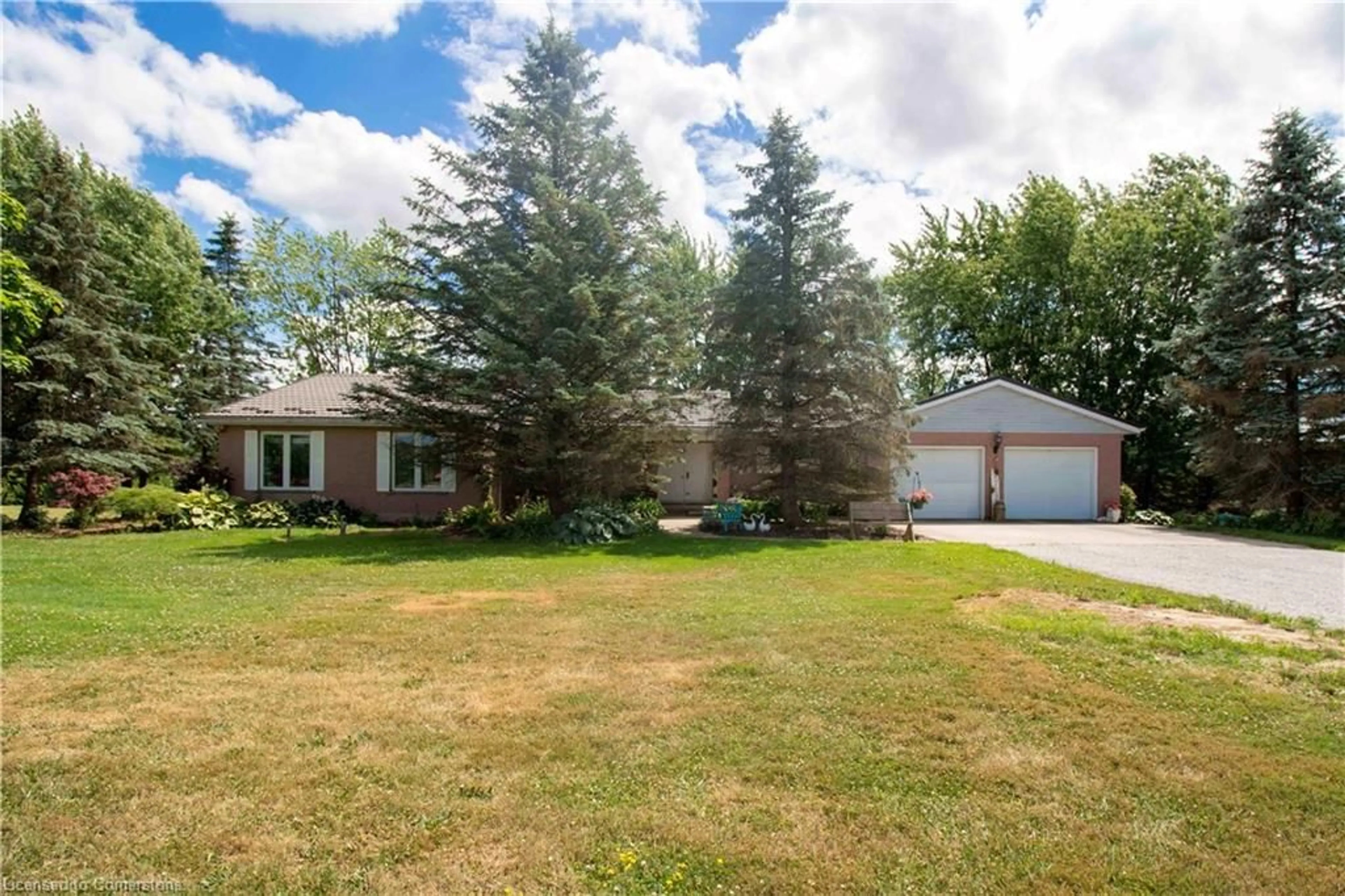A pic from outside/outdoor area/front of a property/back of a property/a pic from drone, street for 895 Smithville Rd, Wellandport Ontario L0R 2J0