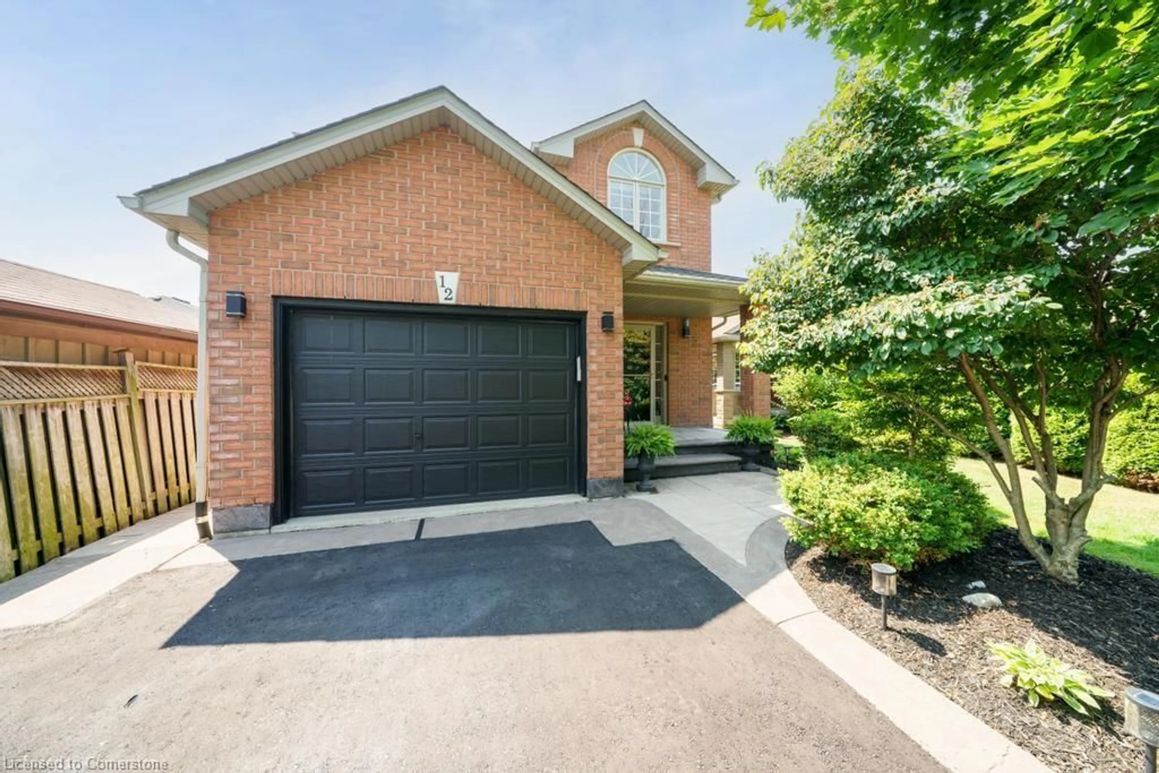 Home with brick exterior material, street for 12 Valridge Crt, Ancaster Ontario L9G 4Y5