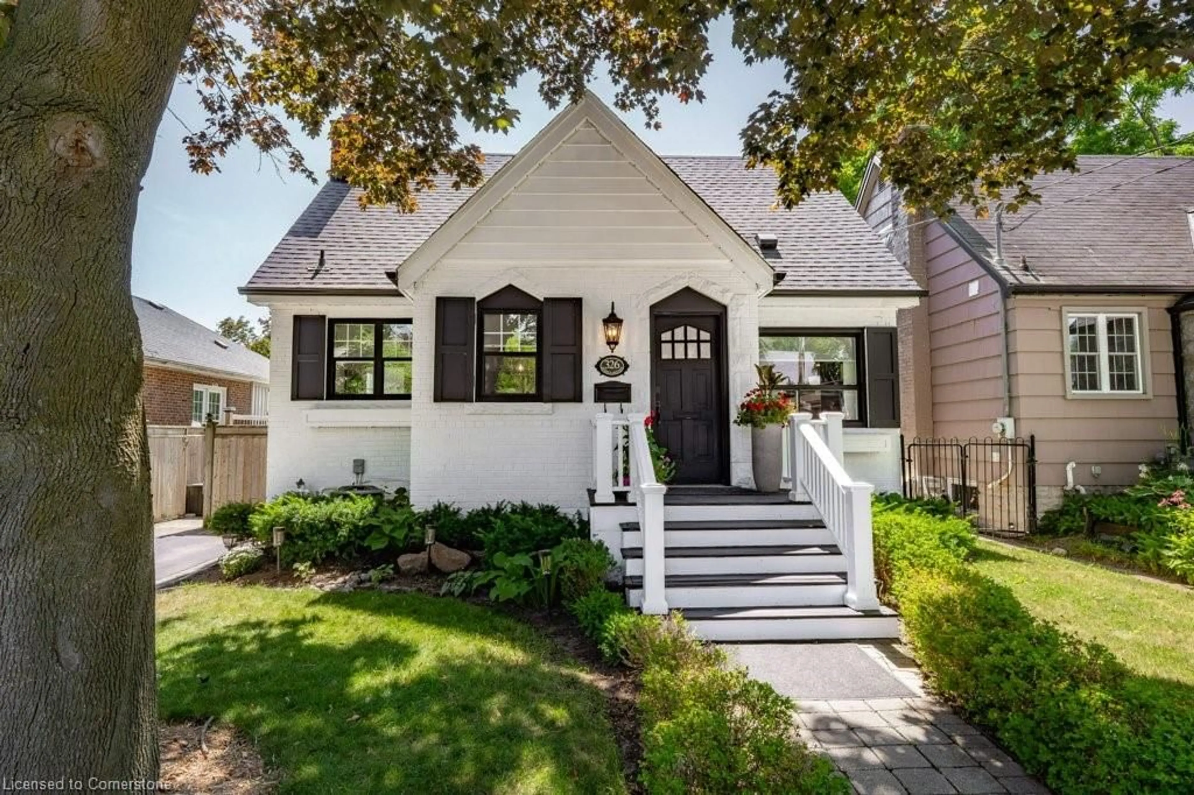 Home with brick exterior material, street for 326 Seneca Ave, Burlington Ontario L7R 2Z9