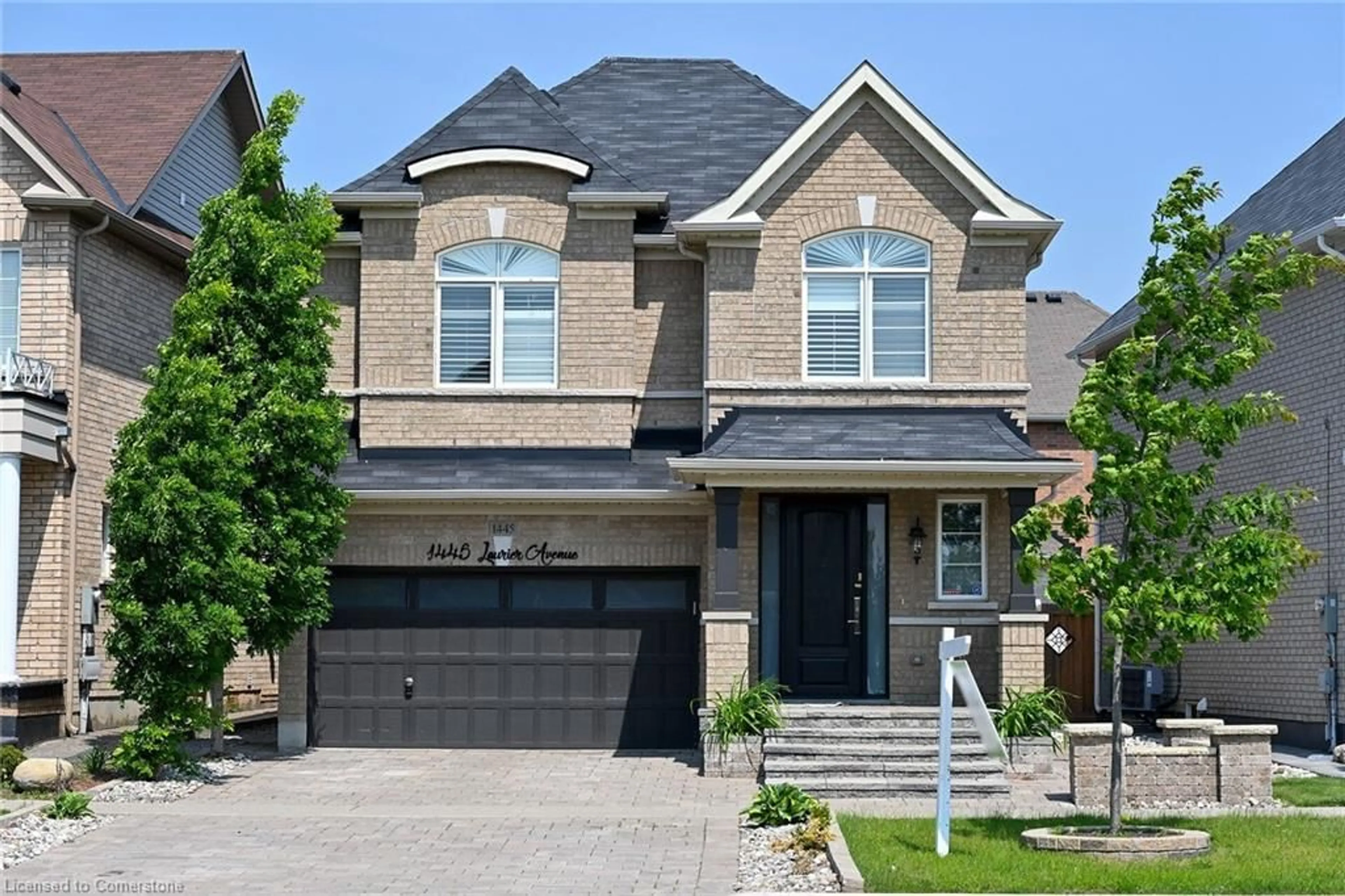 Home with brick exterior material, street for 1445 Laurier Ave, Milton Ontario L9T 8T4