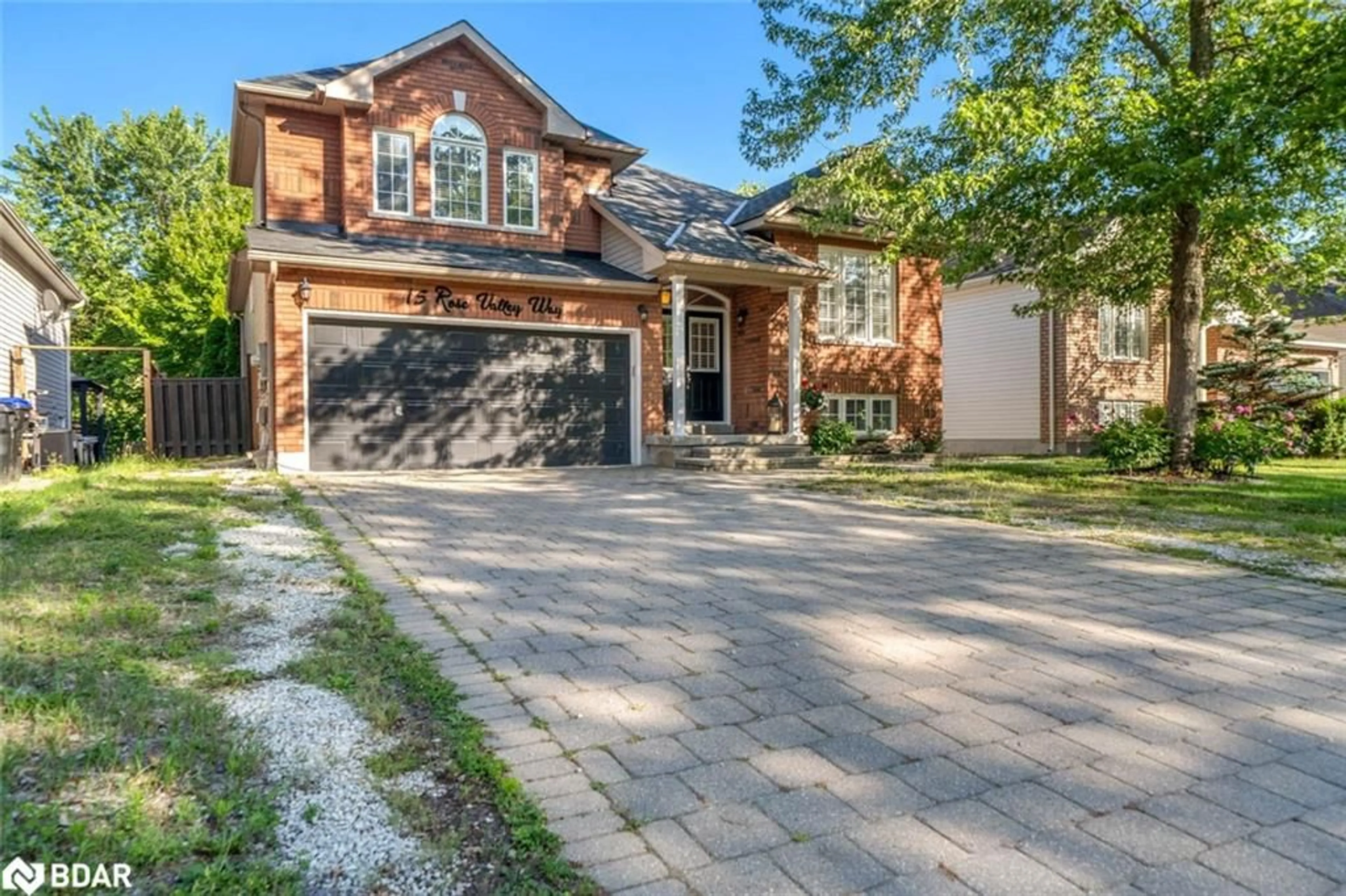 Home with brick exterior material, street for 15 Rose Valley Way, Simcoe Ontario L9Z 3C5
