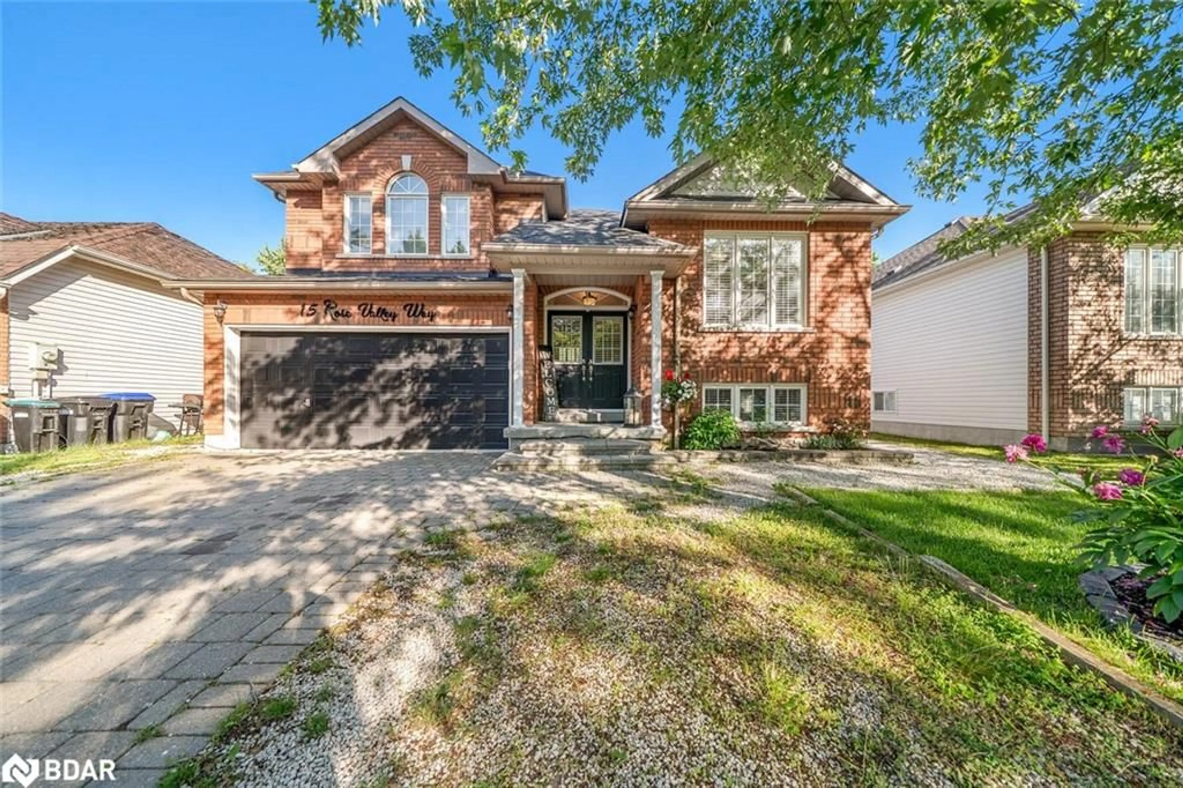 Home with brick exterior material, street for 15 Rose Valley Way, Simcoe Ontario L9Z 3C5