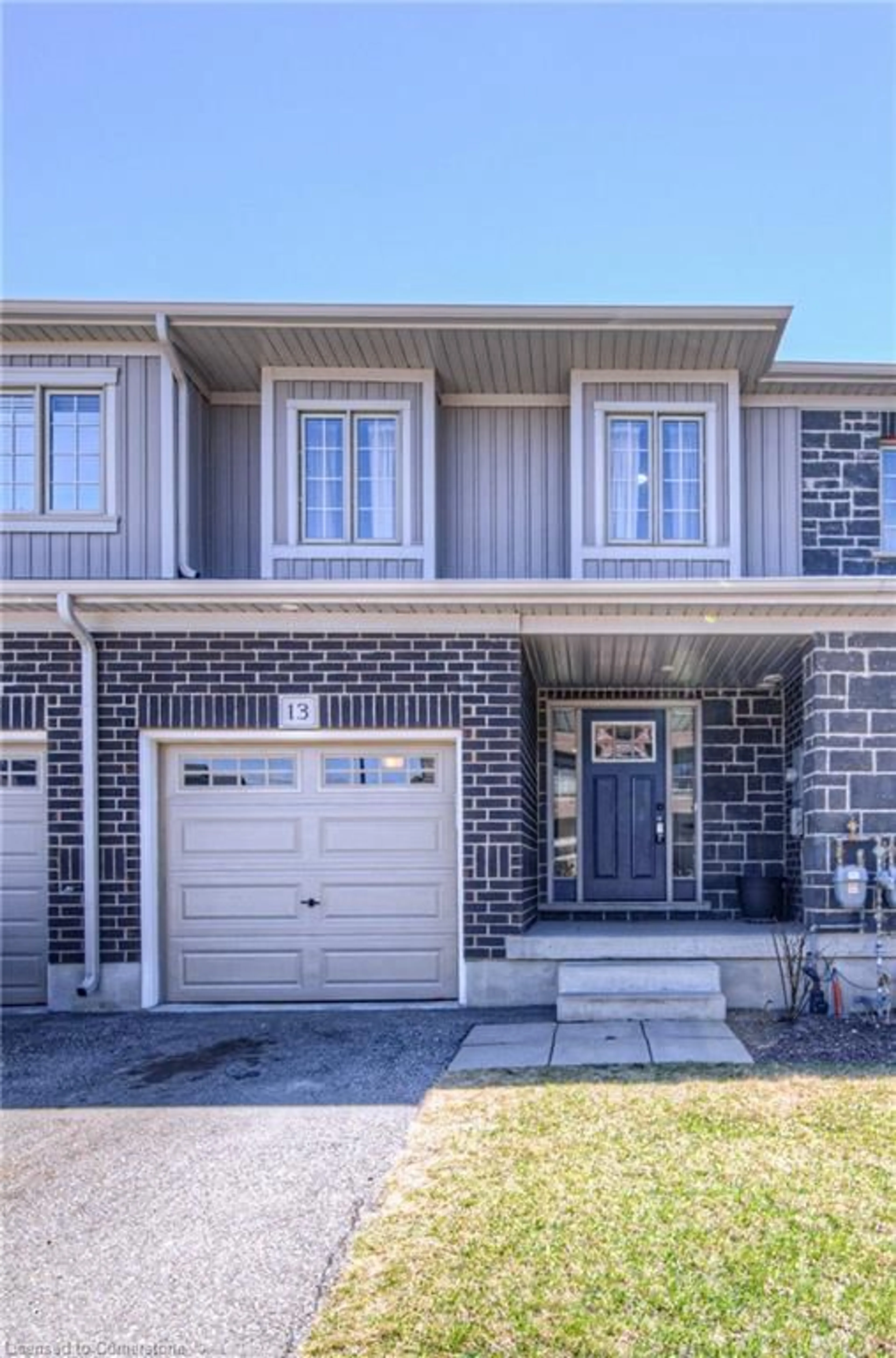Home with brick exterior material, street for 135 Hardcastle Dr #13, Cambridge Ontario N1S 0B6