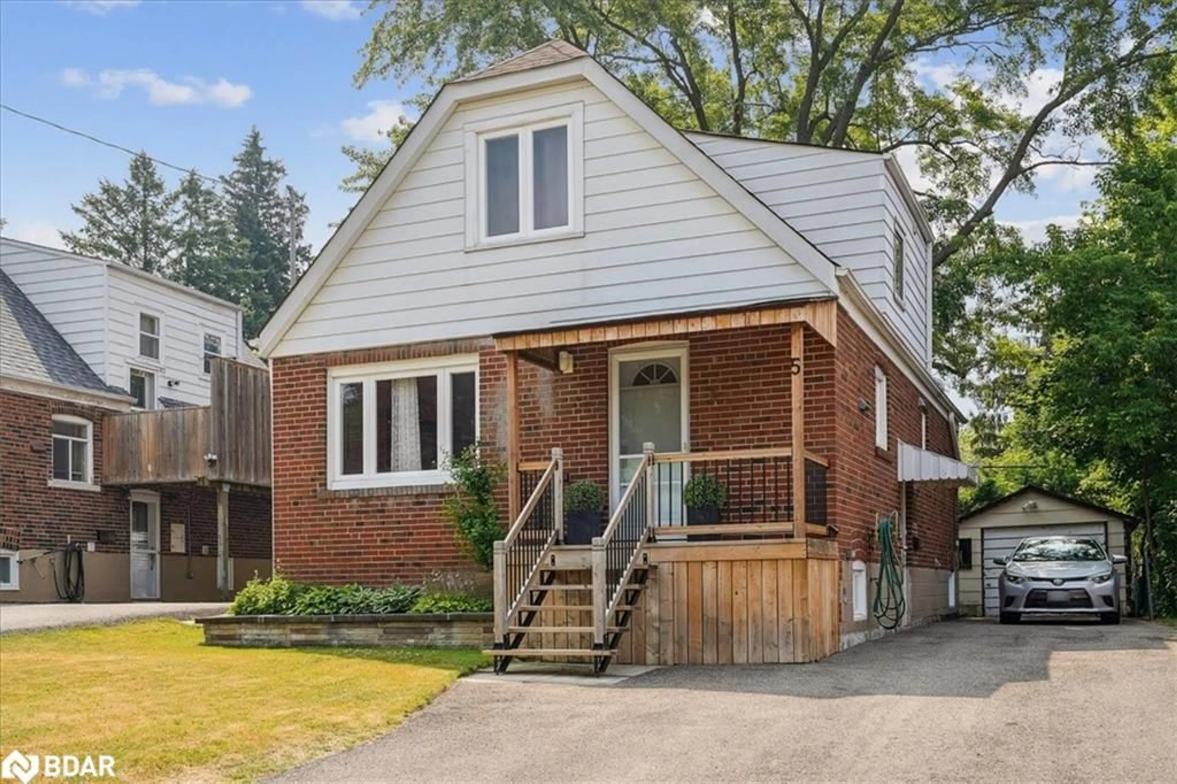 Home with brick exterior material, street for 5 Radnor Ave, Toronto Ontario M1P 1G3
