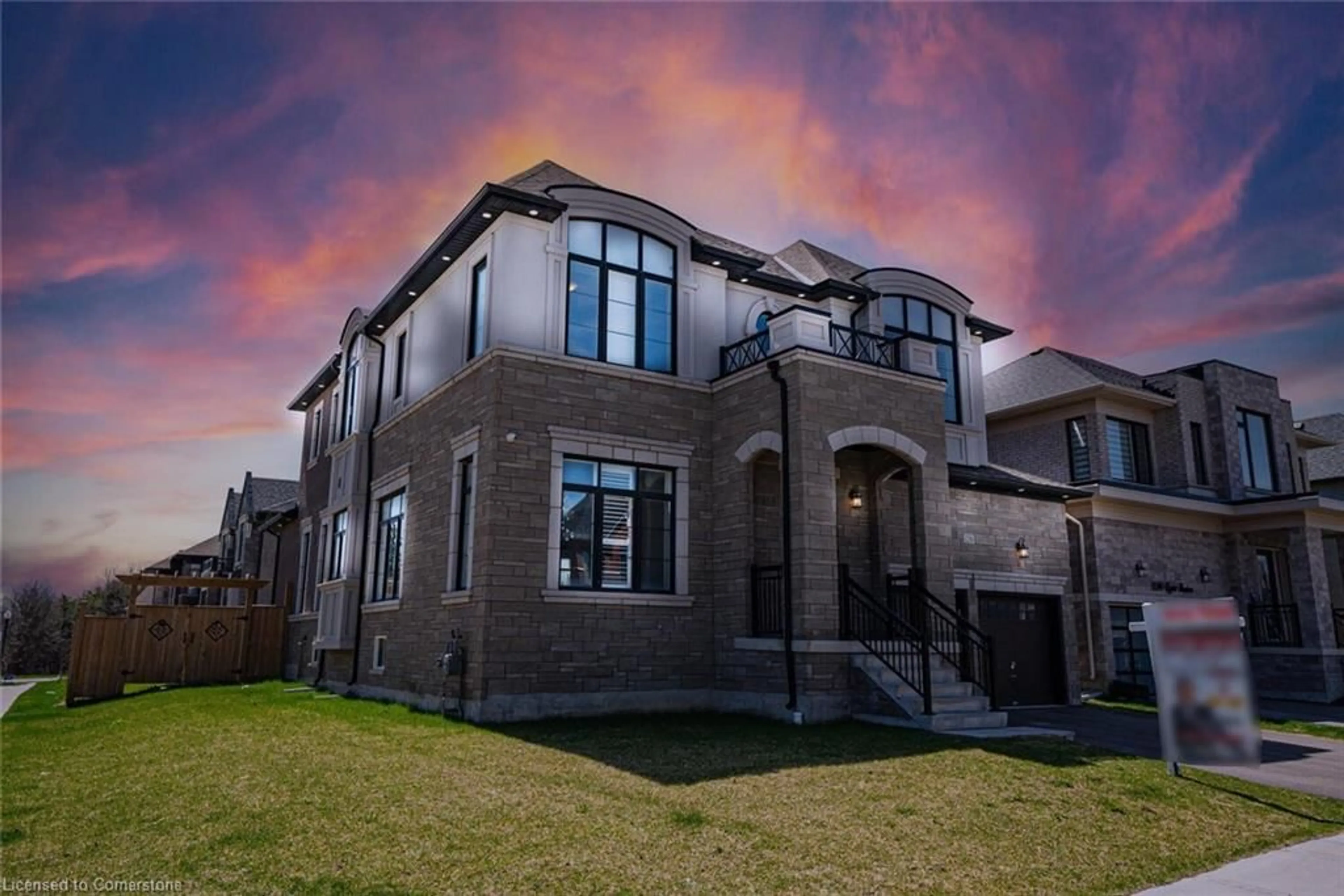 Home with brick exterior material, building for 1250 Upper Thames Dr, Woodstock Ontario N4T 0M9