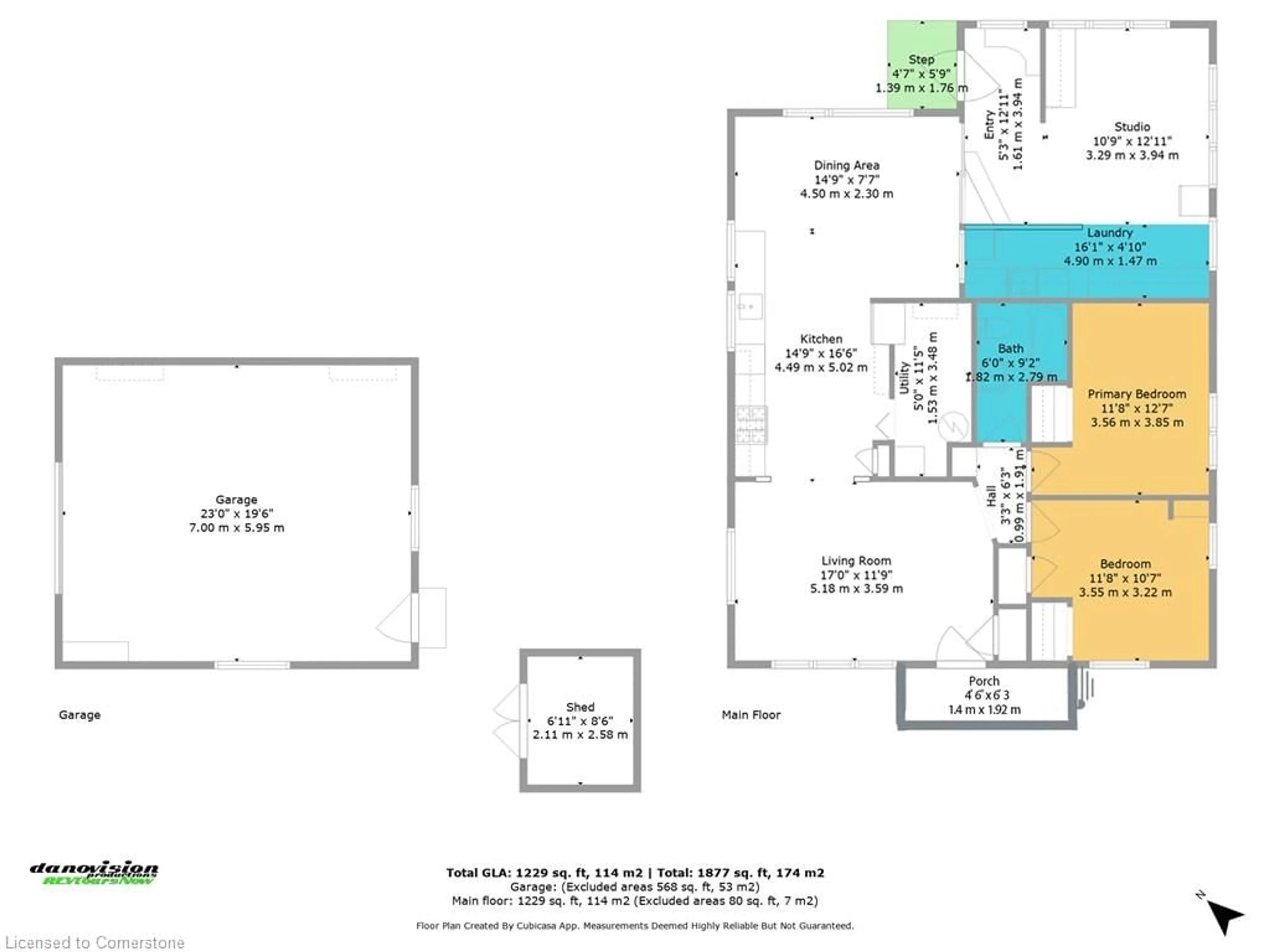 Floor plan for 228 Regent Ave, Port Dover Ontario N0A 1N0