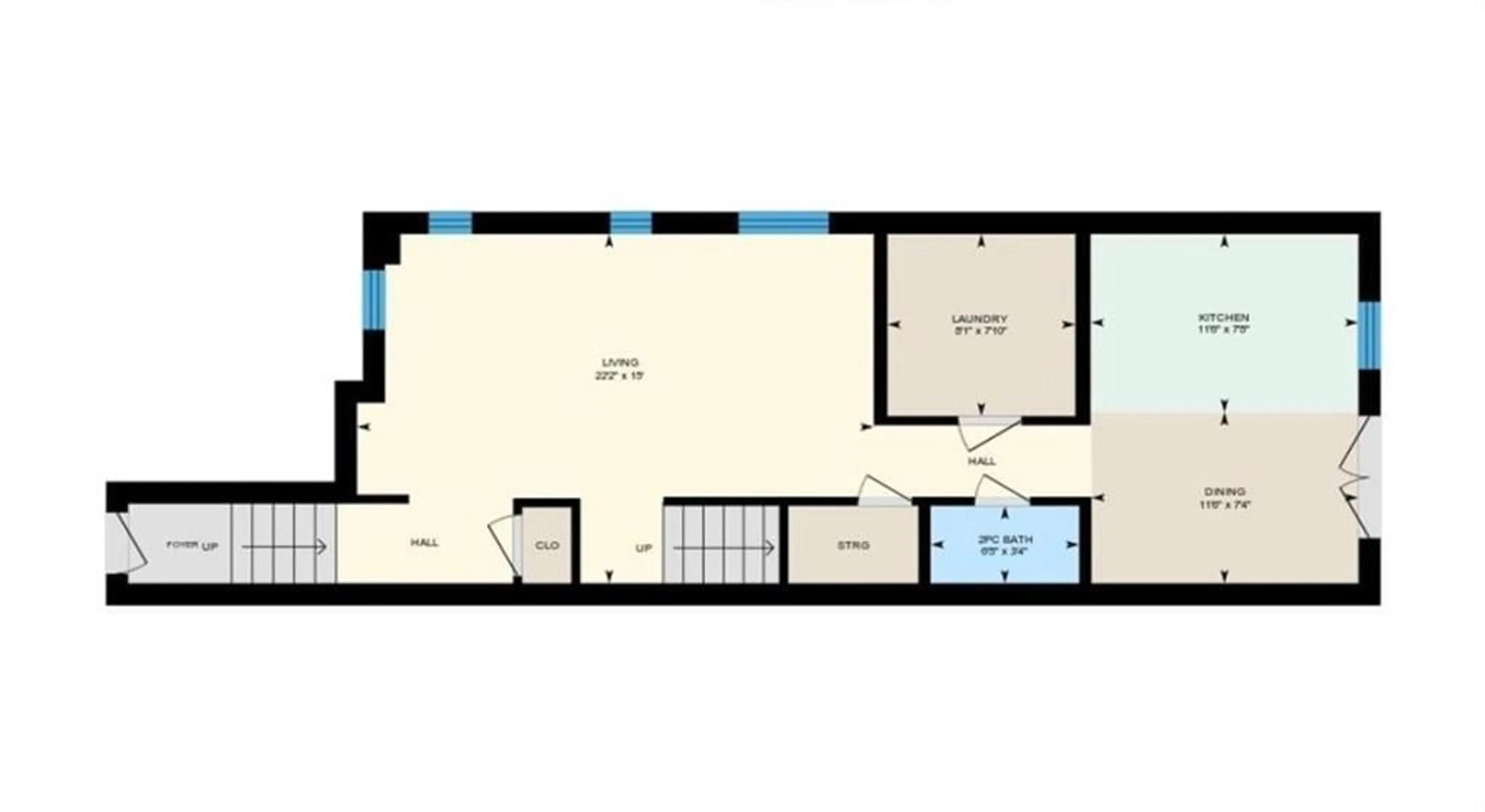 Floor plan for 388 Old Huron Rd #16B, Kitchener Ontario N2R 0J5