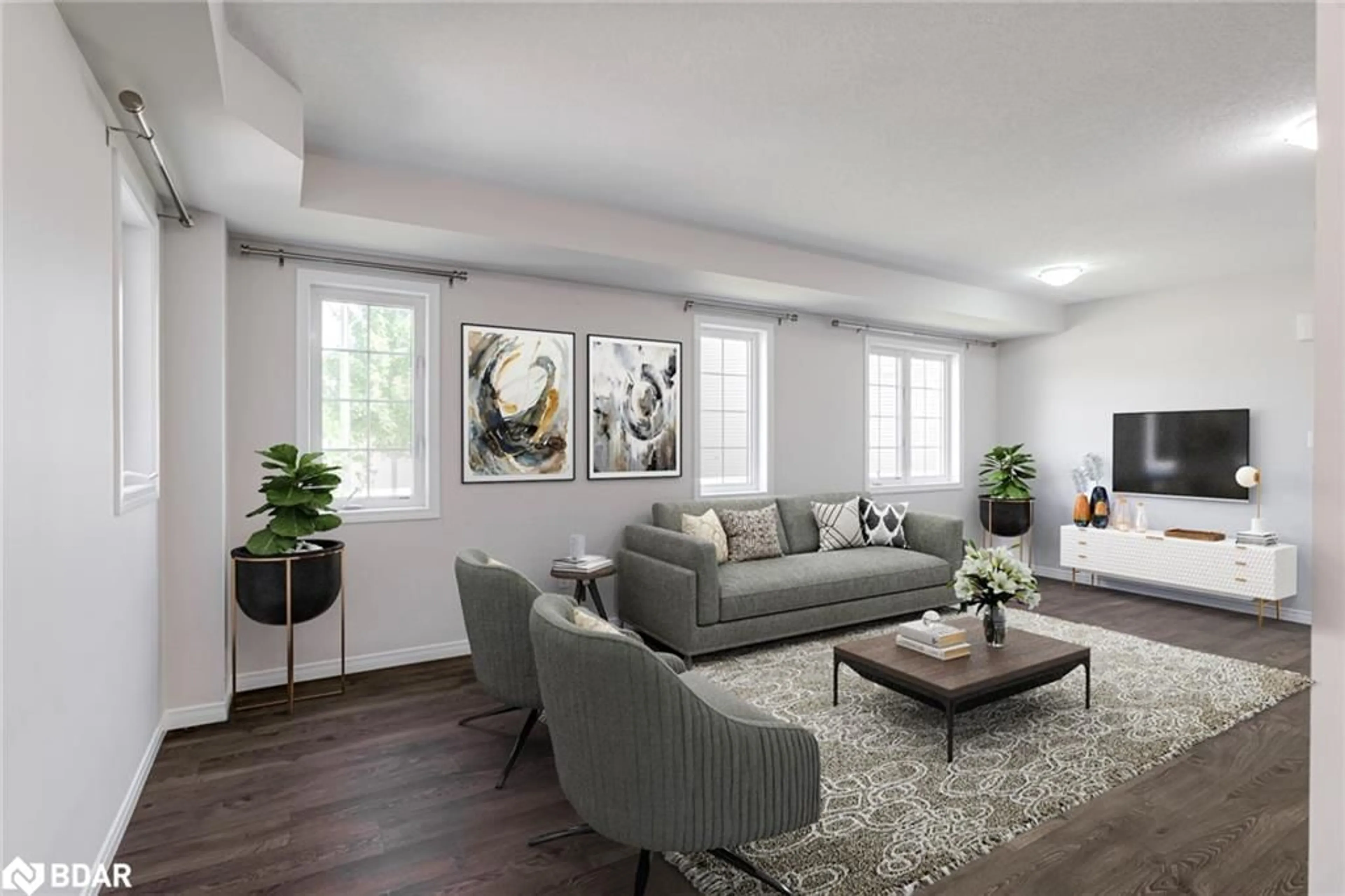 Living room with furniture, unknown for 388 Old Huron Rd #16B, Kitchener Ontario N2R 0J5