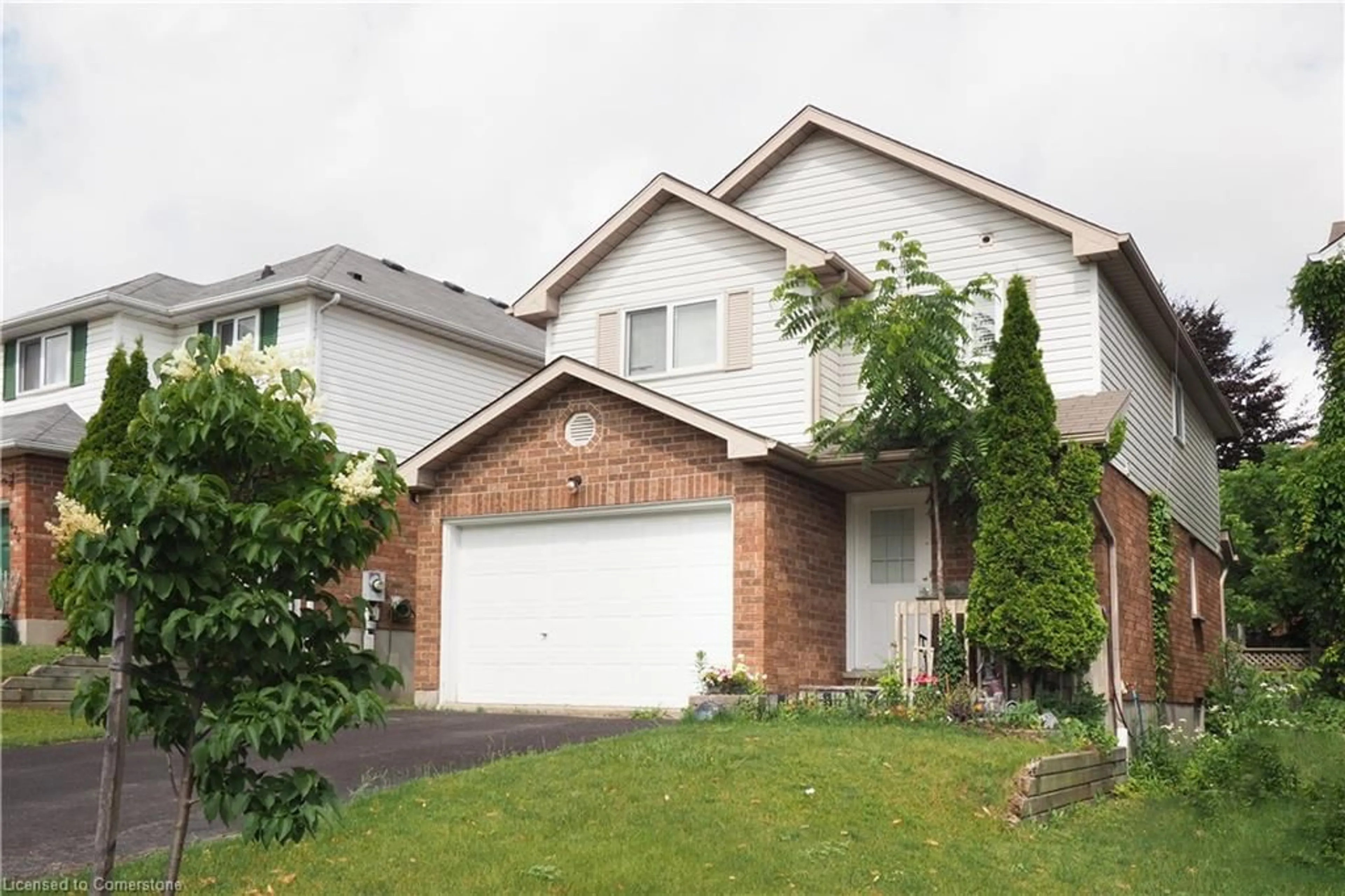 Home with vinyl exterior material, street for 429 Exmoor St, Waterloo Ontario N2K 3X5