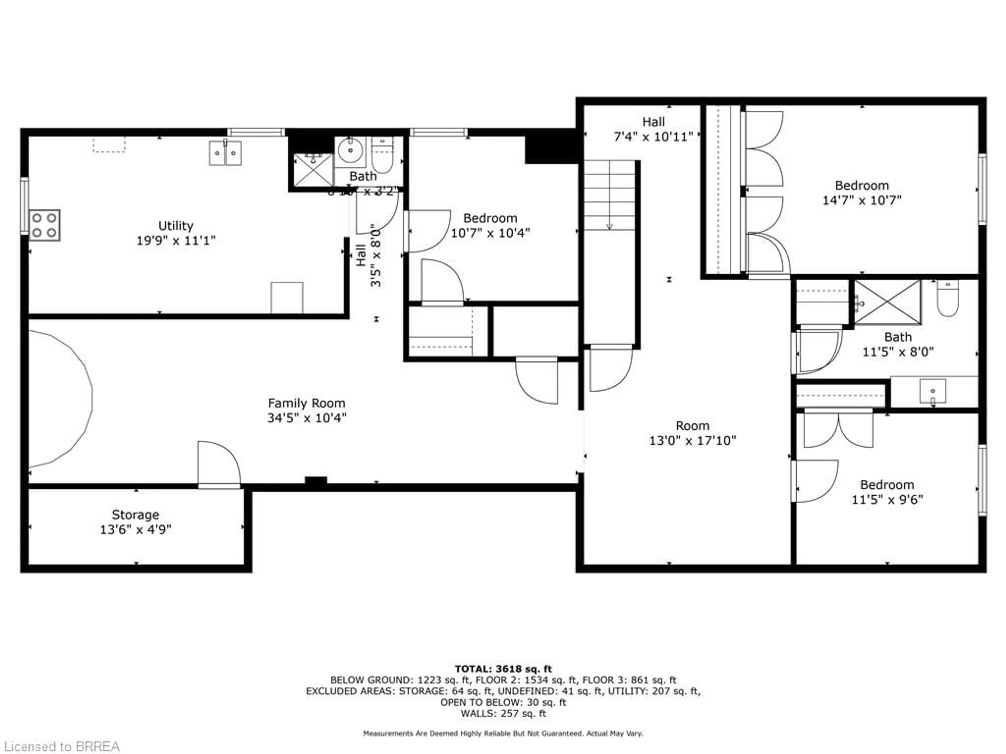 Floor plan for 4671 Highway 3 Hwy, Simcoe Ontario N3Y 4K4