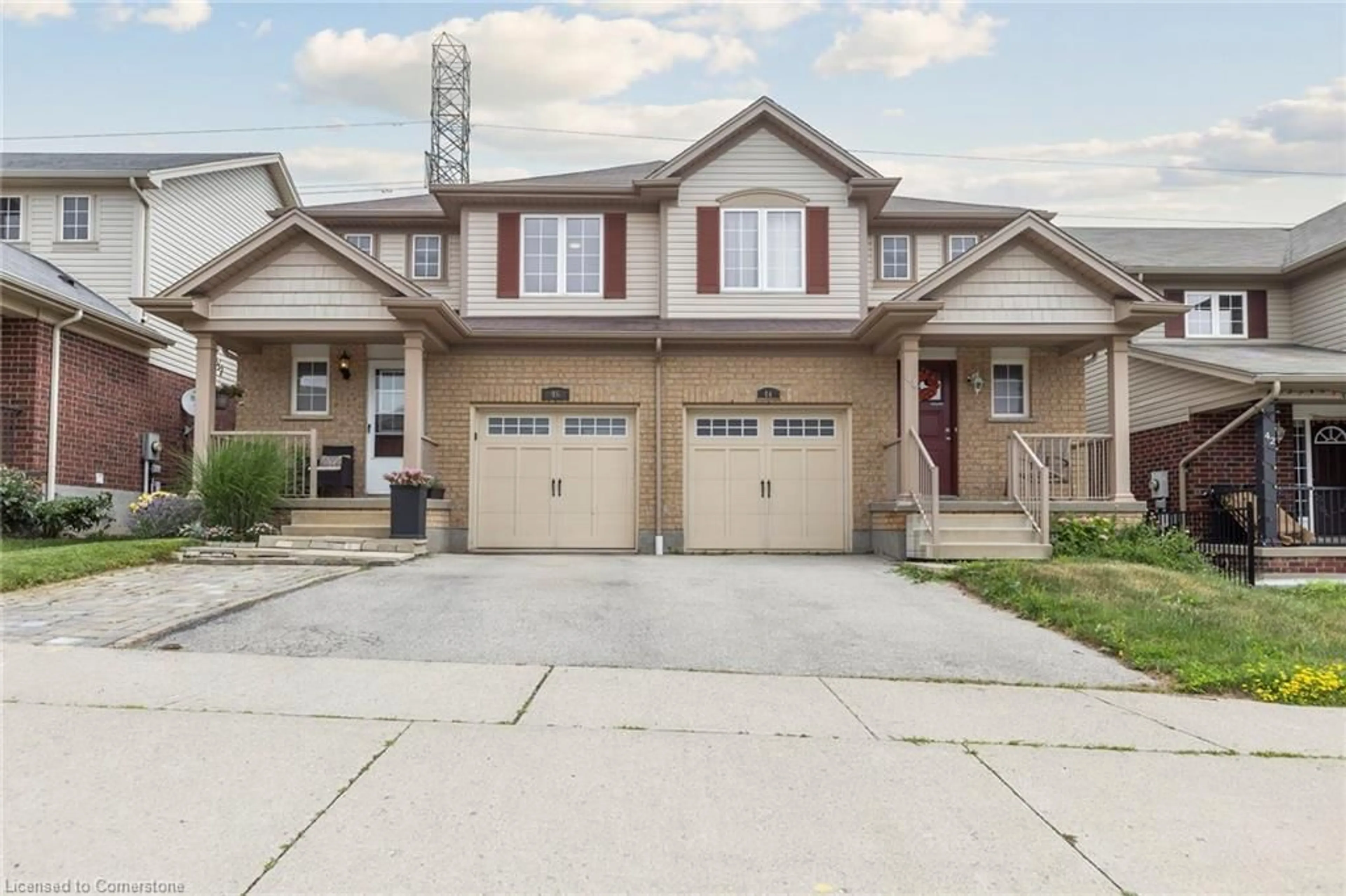 Home with brick exterior material, street for 46 Gravel Ridge Trail, Kitchener Ontario N2E 0B8