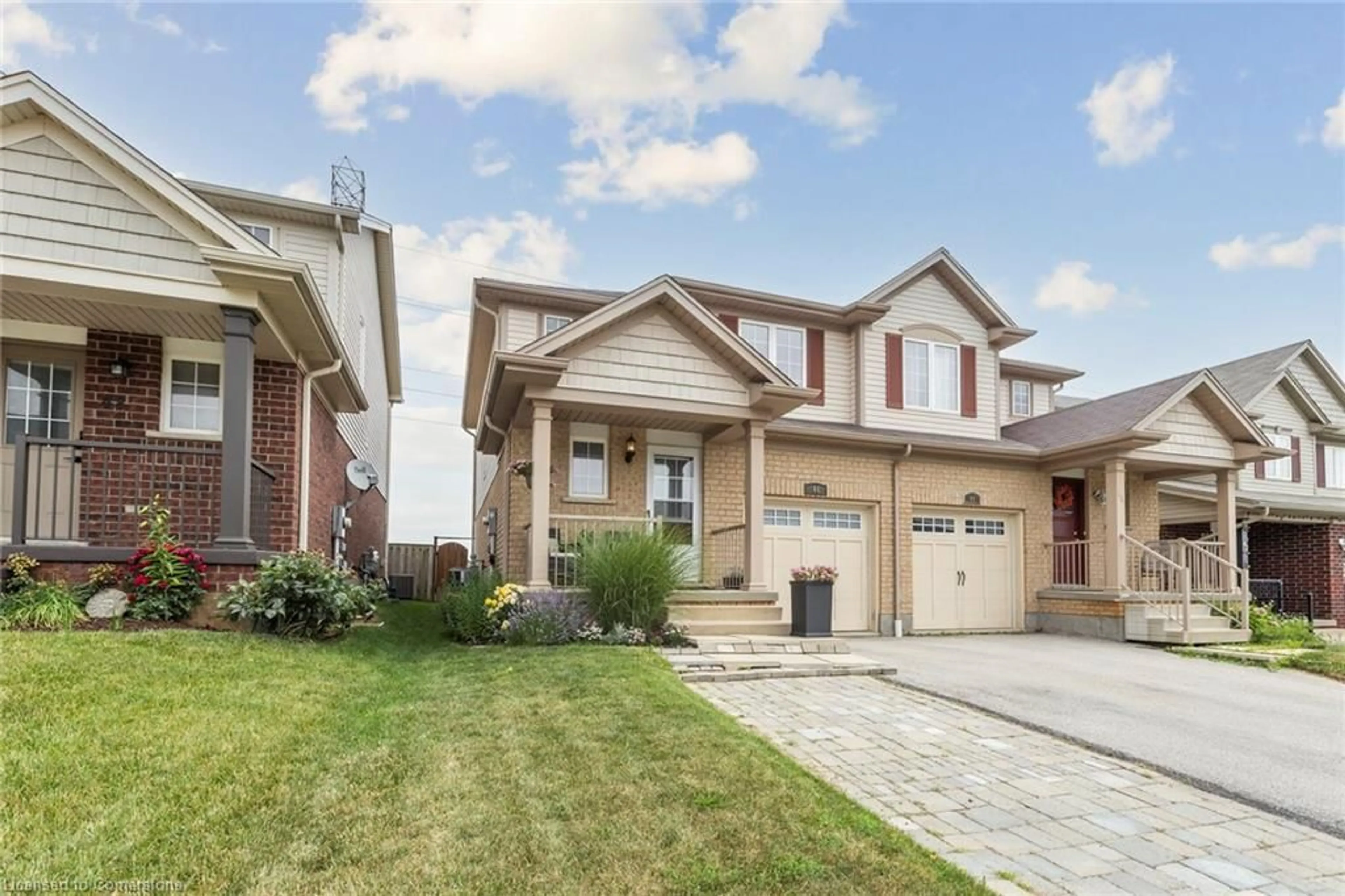 Home with brick exterior material, street for 46 Gravel Ridge Trail, Kitchener Ontario N2E 0B8
