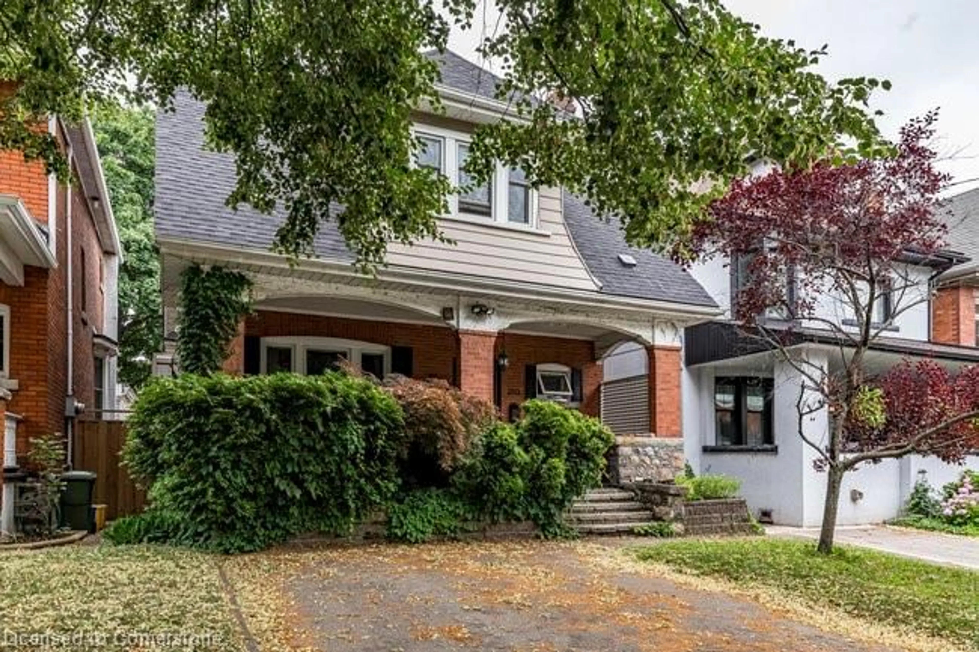 Home with brick exterior material, street for 100 Burris St, Hamilton Ontario L8M 2J5