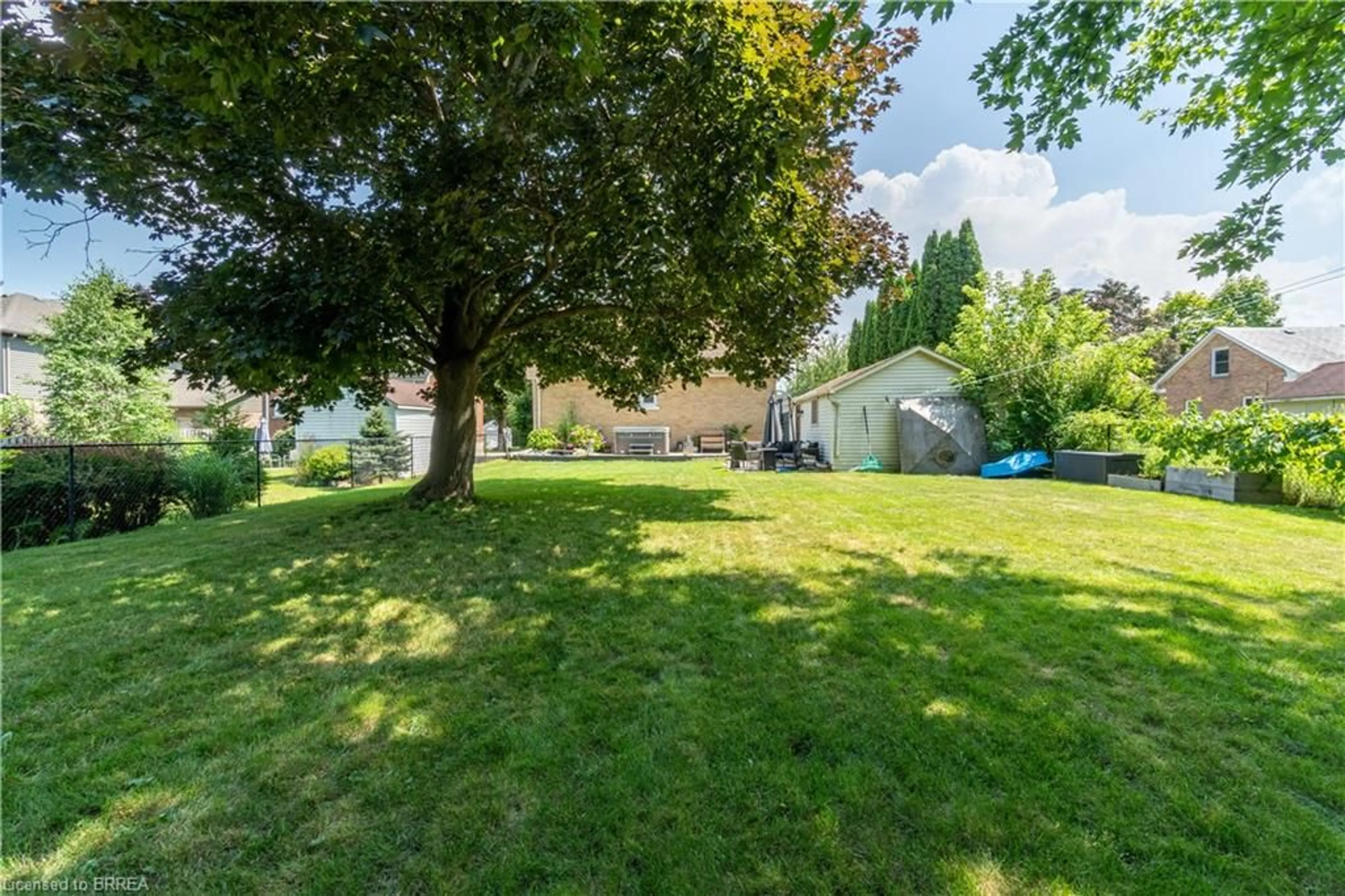 A pic from outside/outdoor area/front of a property/back of a property/a pic from drone, unknown for 31 Capron St, Paris Ontario N3L 1P8