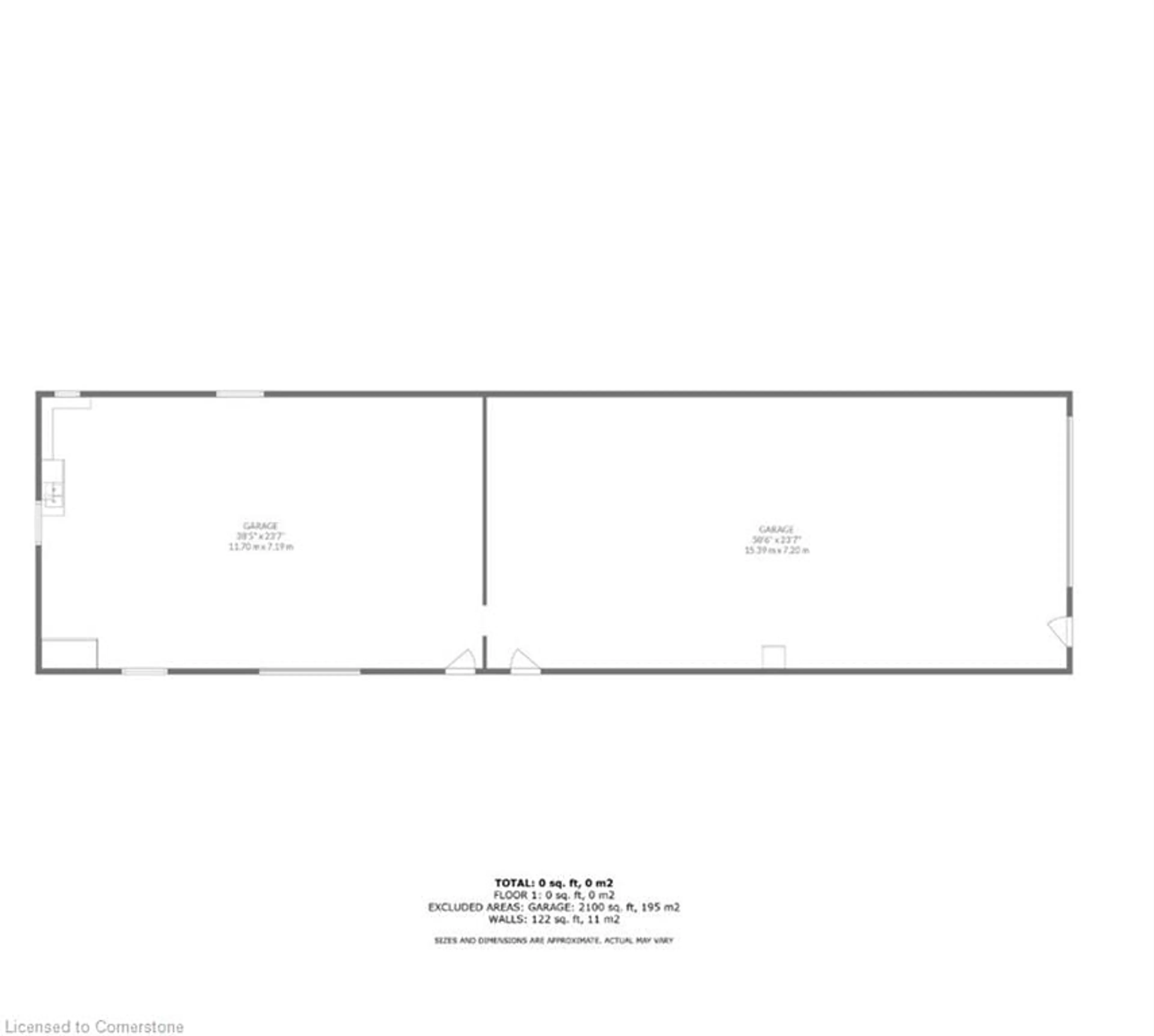 Floor plan for 2210 1st Conc Rd Str Conc, Middleton Ontario N4B 2W4