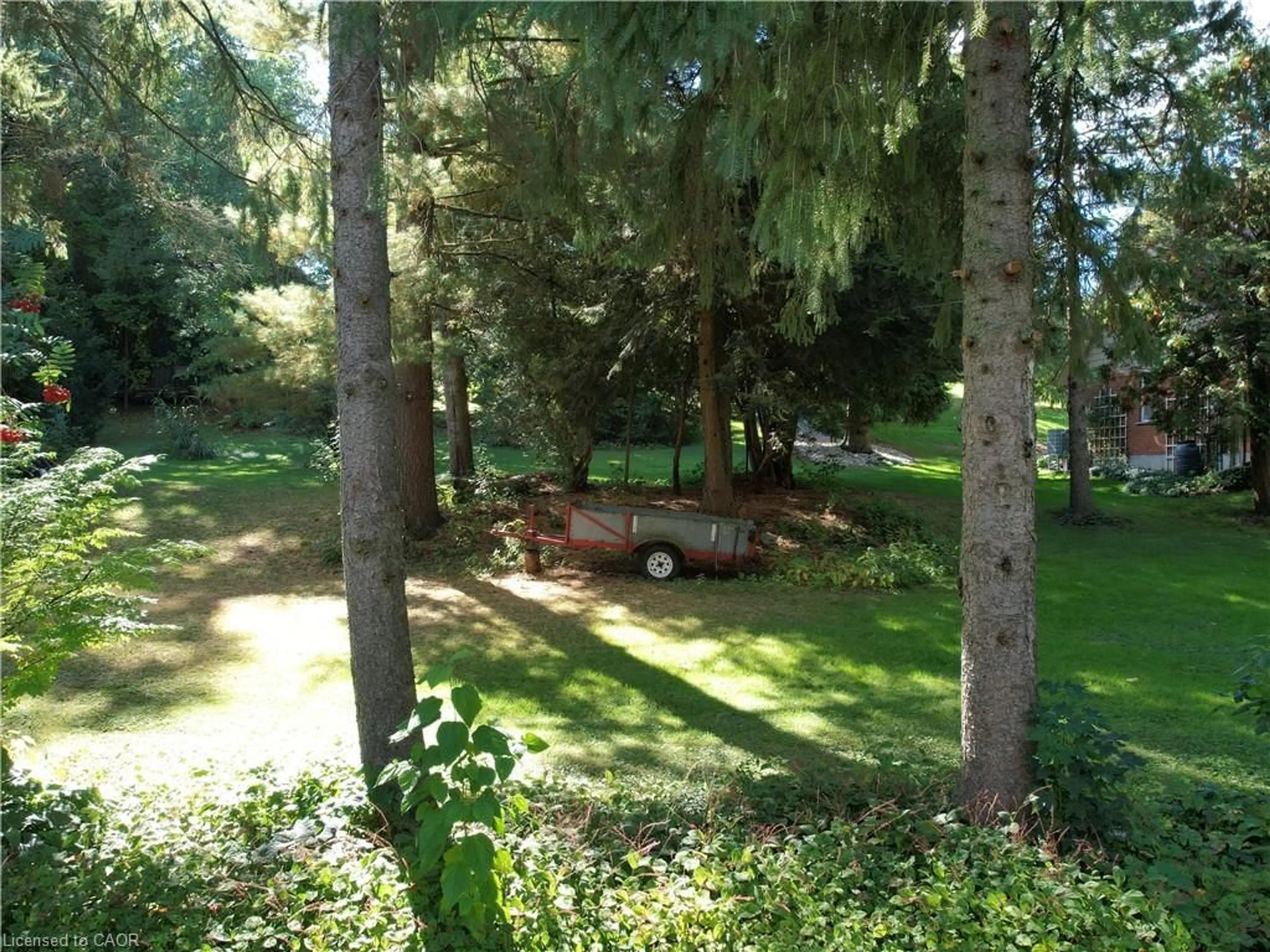 Patio, forest/trees view for PTLT2-PT1 Mccall Cres, Simcoe Ontario N3Y 2E1