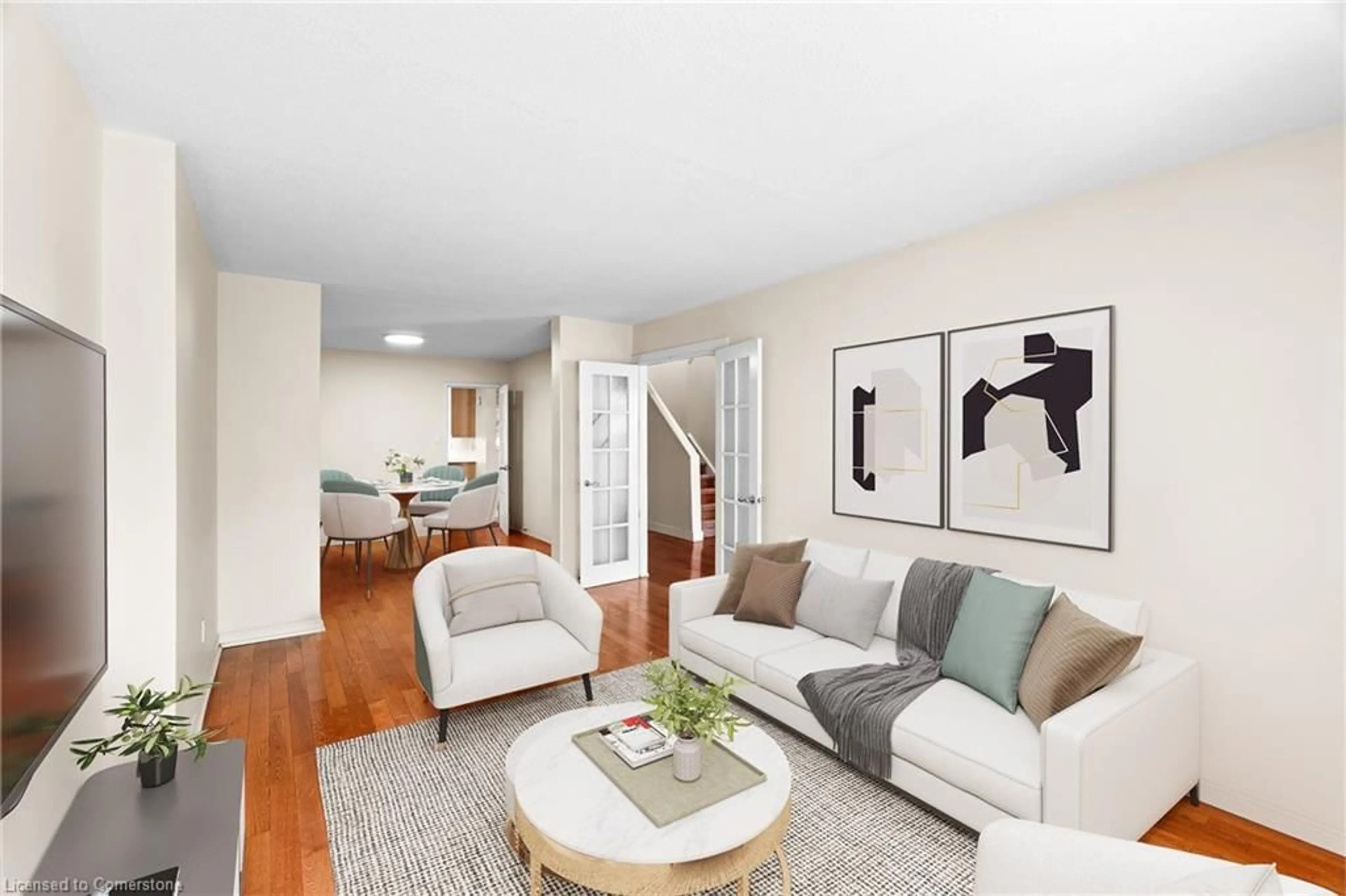 Living room with furniture, unknown for 27 Wilsonview Ave #4, Guelph Ontario N1G 2W5